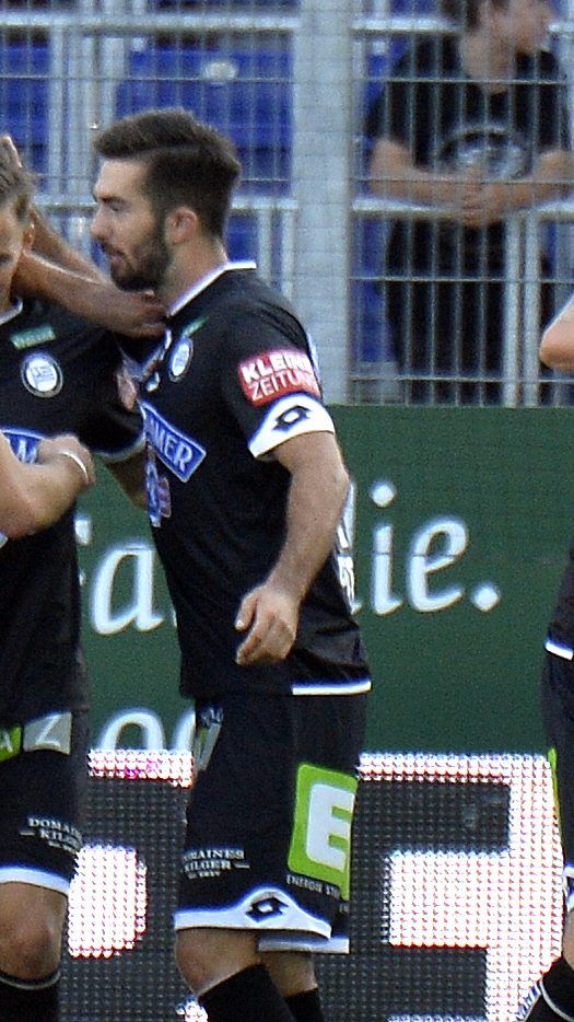 Sturm GRaz bezwingt SKN St. Pölten mit 3:0.