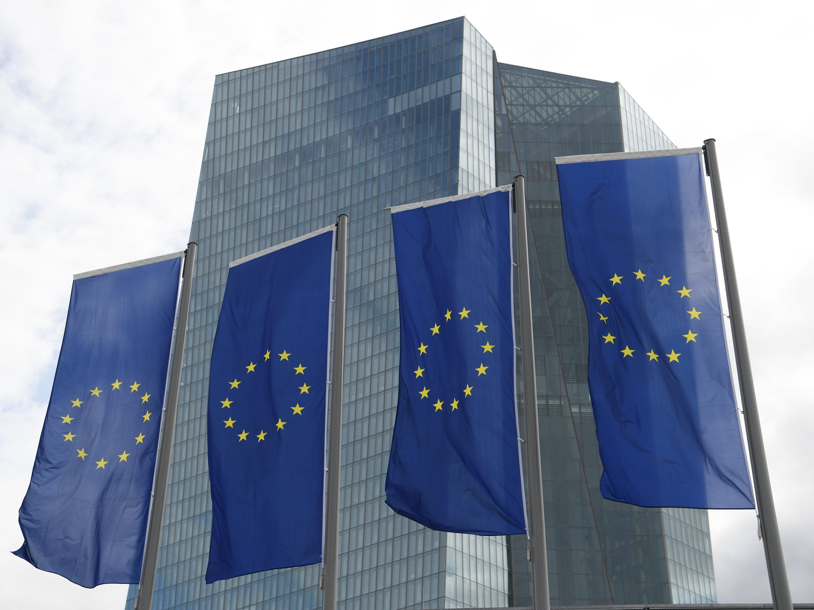 Die Europäische Zentralbank.