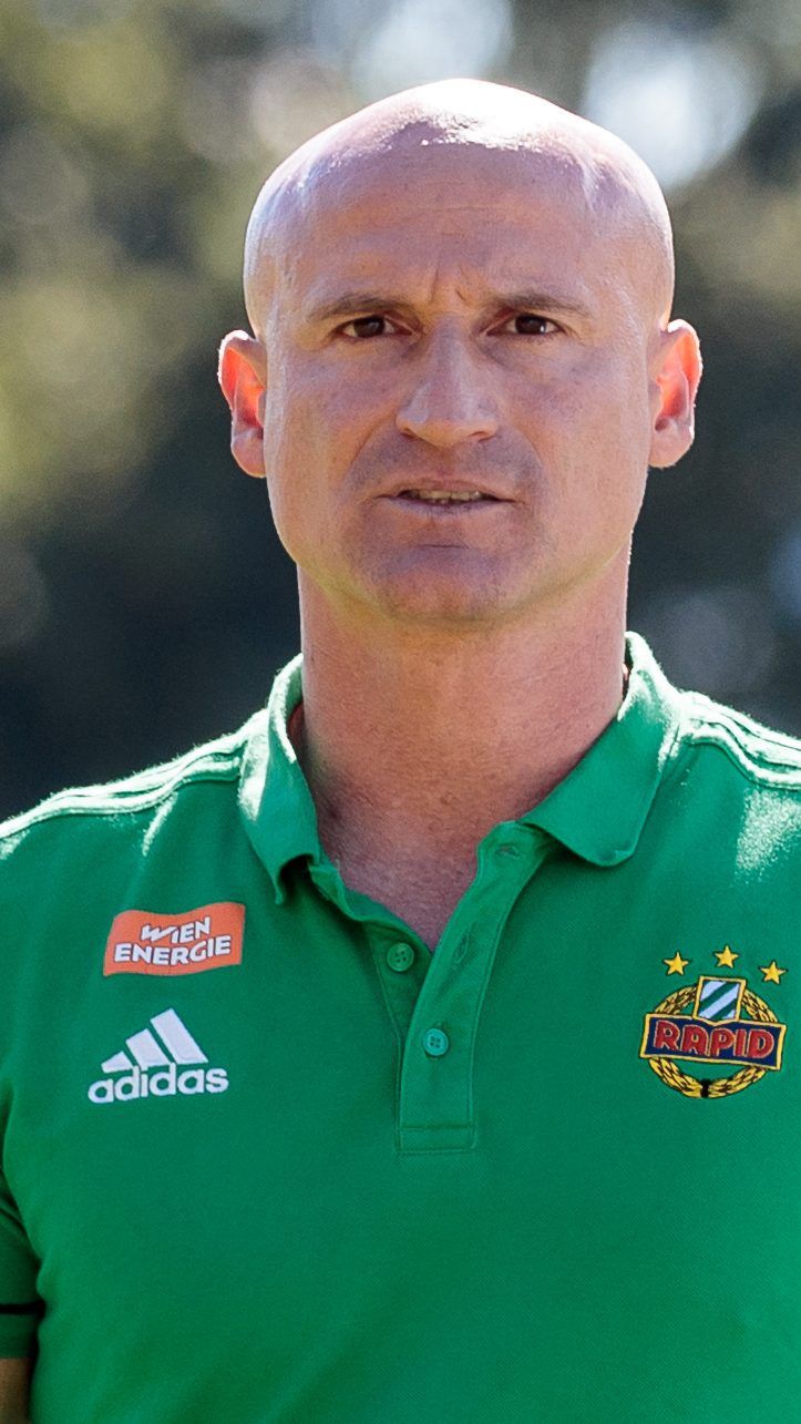 Rapid-Trainer Goran Djuricin.