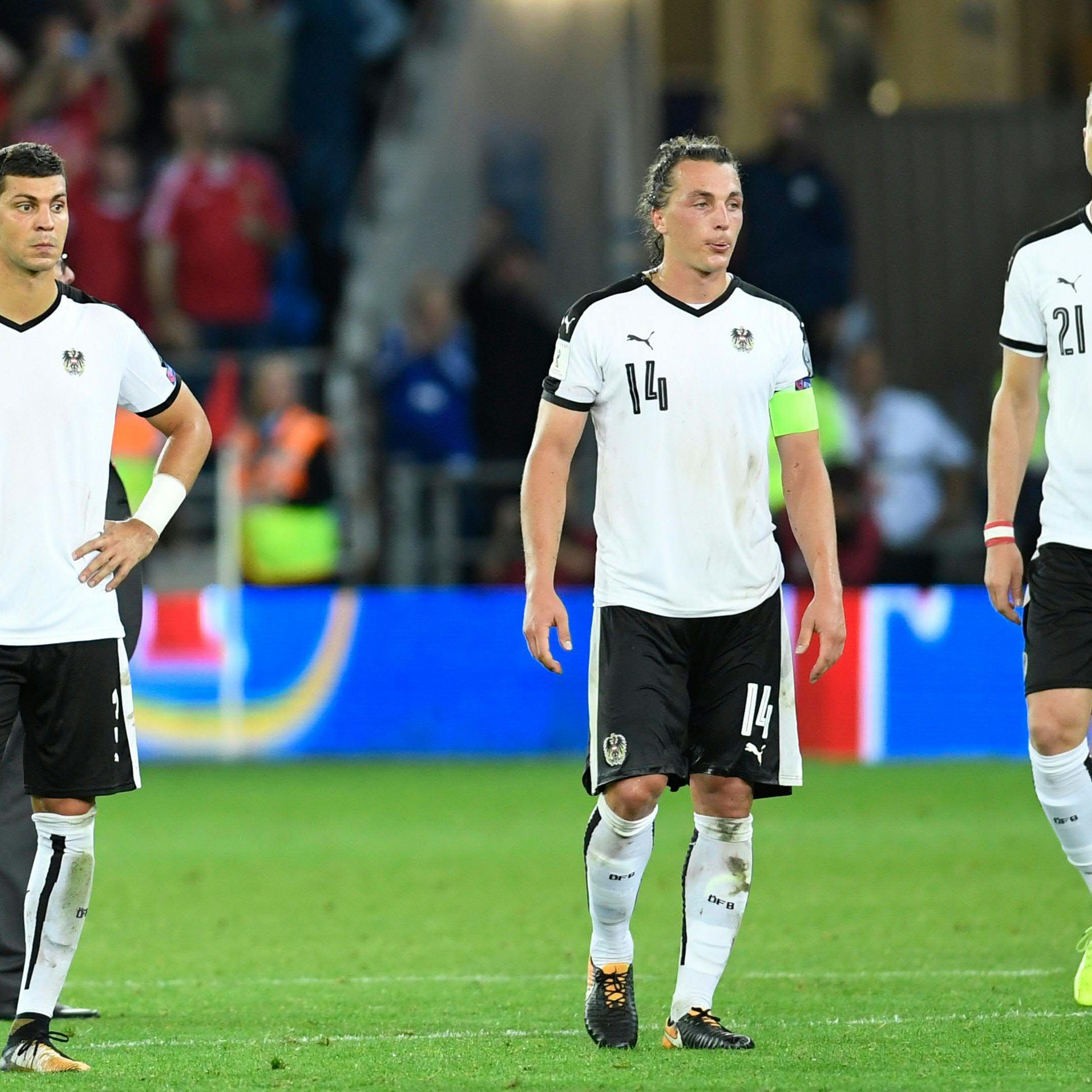 Das ÖFB-Team hat die Qualifikation für die WM 2018 in Russland klar verpasst.