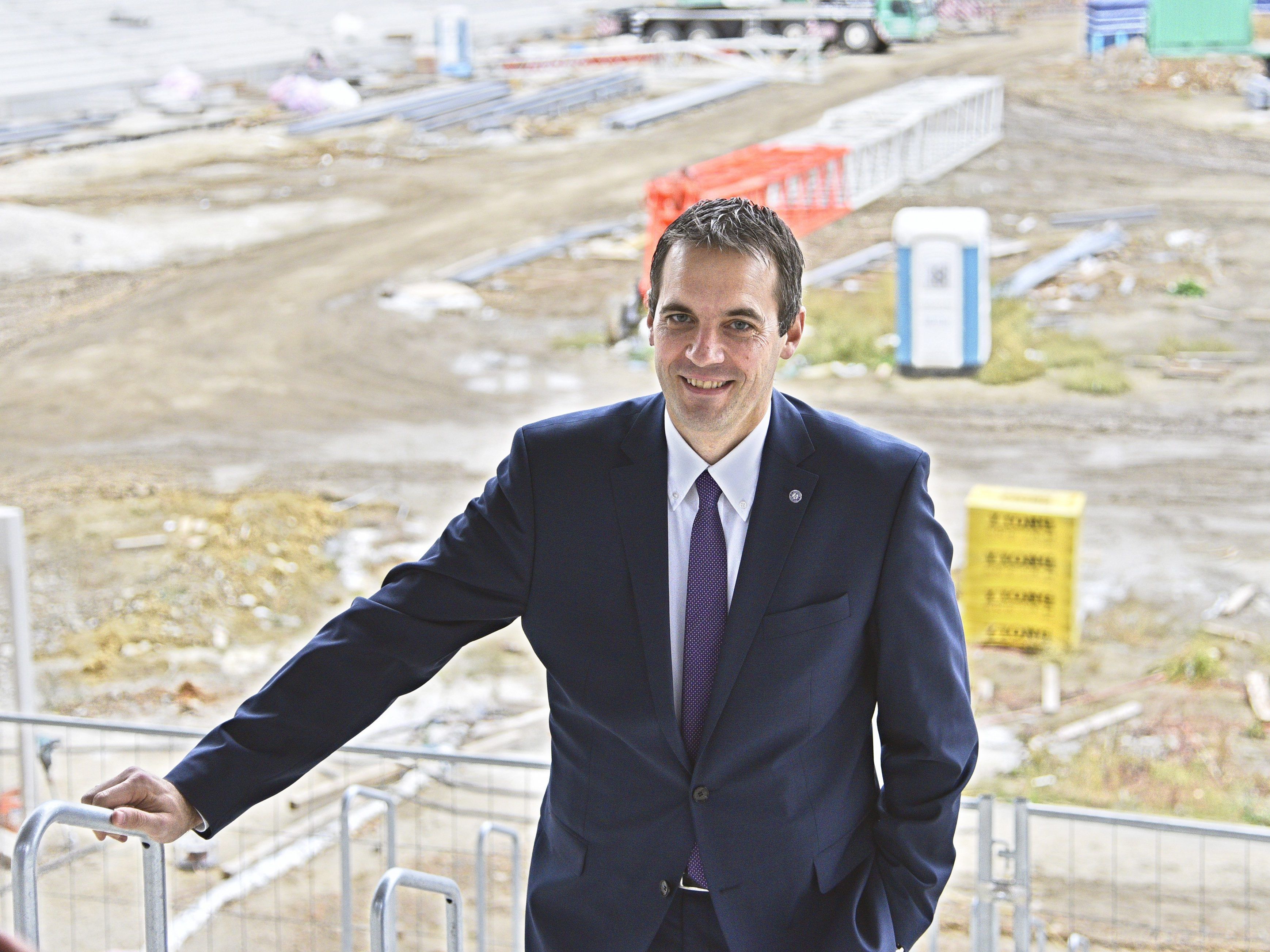 Austria Wiens Finanzvorstand Markus Kraetschmer.