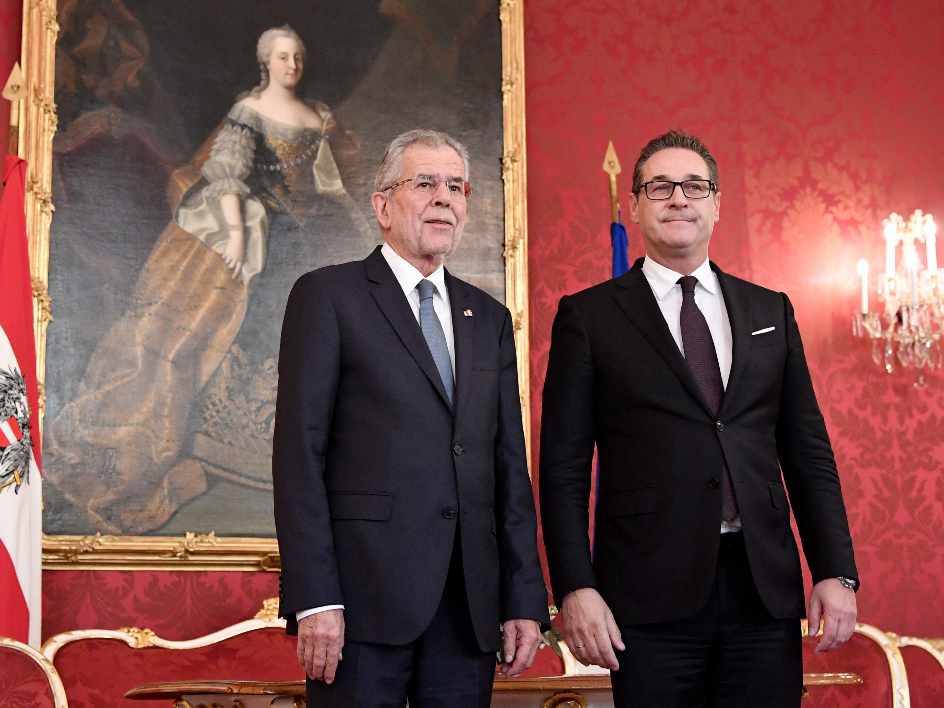 BP Alexander Van der Bellen empfing am Mittwoch FPÖ-Bundesparteiobmann Heinz Christian Strache BP Alexander Van der Bellen empfing am Mittwoch FPÖ-Bundesparteiobmann Heinz Christian Strache