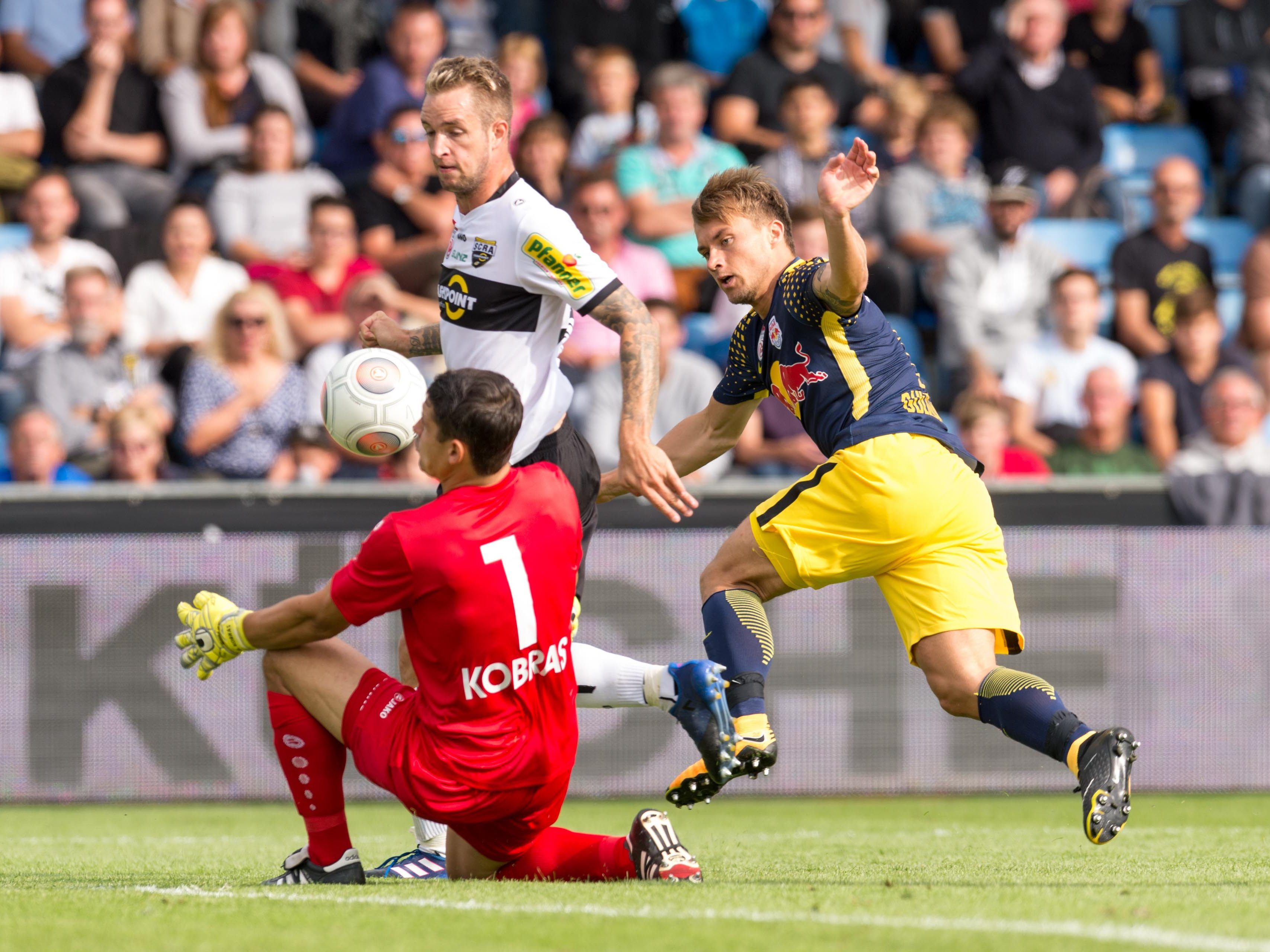 Live-Ticker zum Spiel Red Bull Salzburg gegen SCR Altach ab 18.30 Uhr.