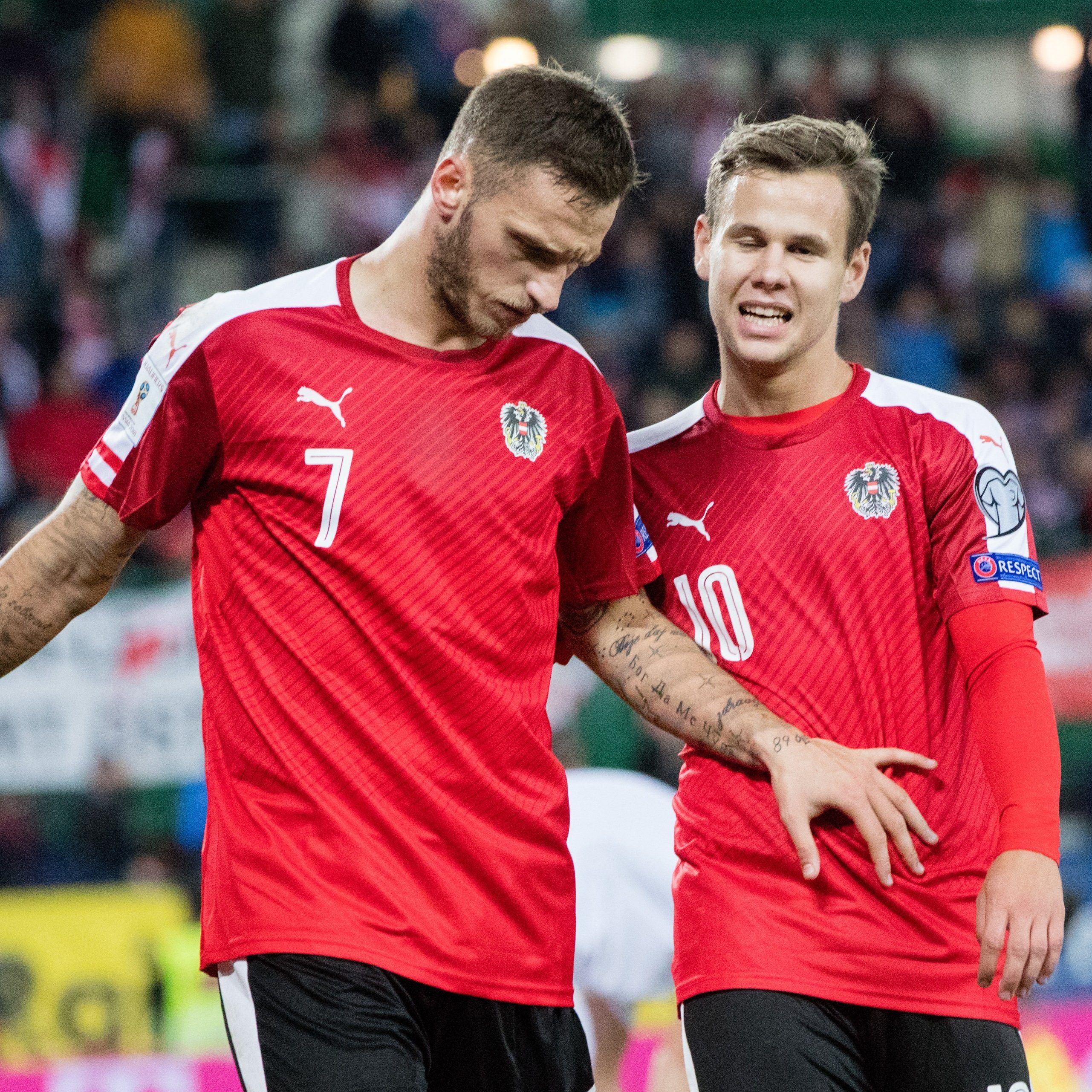 Österreich besiegte Serbien in der WM-Quali mit 3:2.
