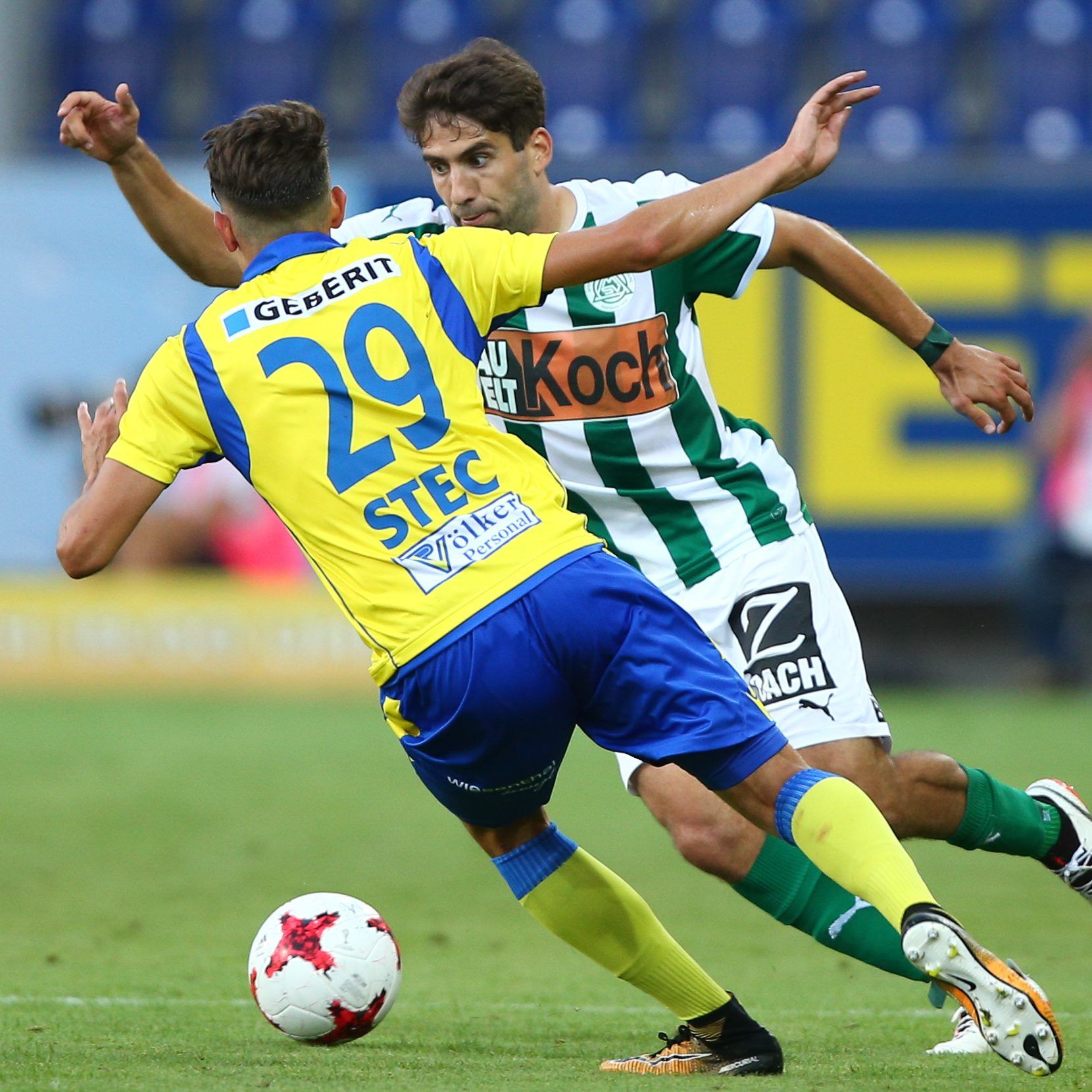 Live-Ticker zum Spiel SV Mattersburg gegen SKN St. Pölten ab 18.30 Uhr.