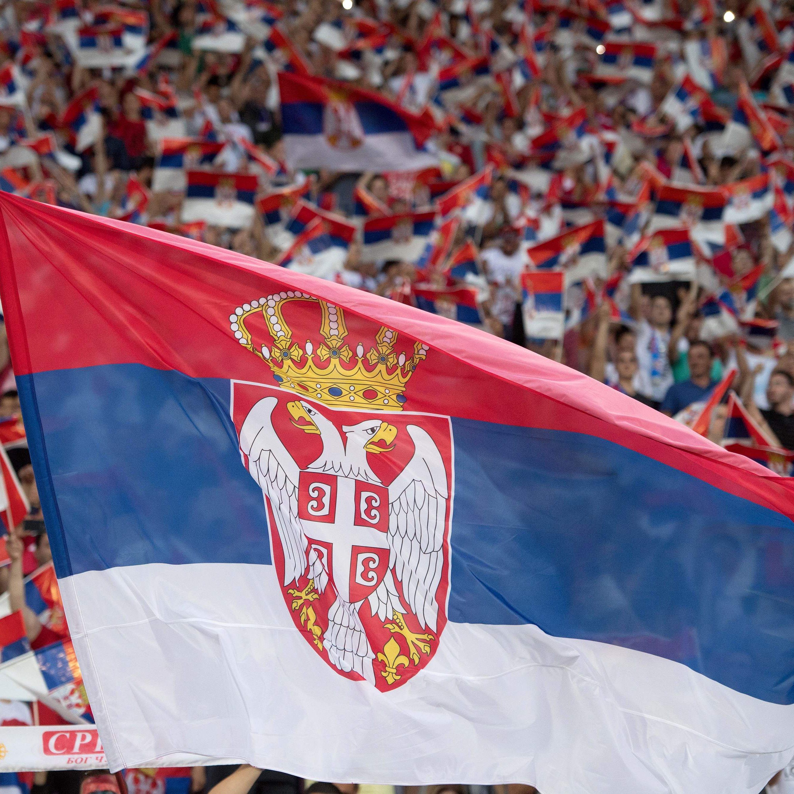 Die serbische Community wird Freitagabend im Happel-Stadion stark vertreten sein.