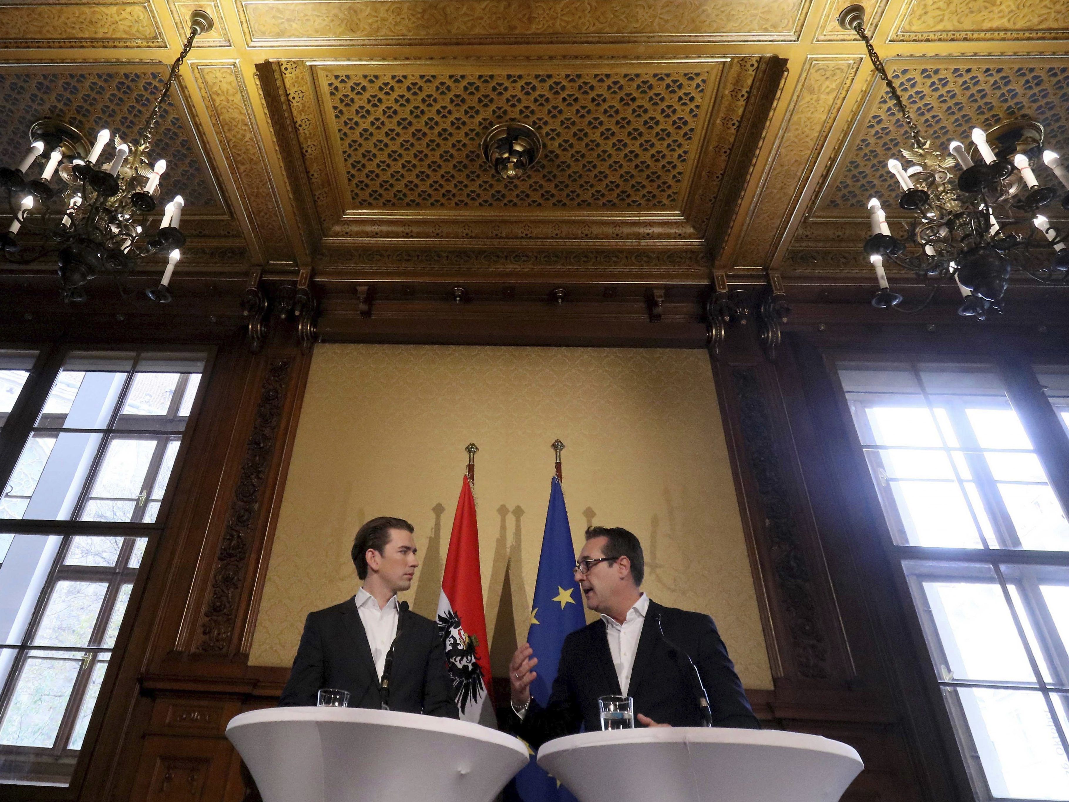 FPÖ und ÖVP führen derzeit intensive Koalitionsverhandlungen.