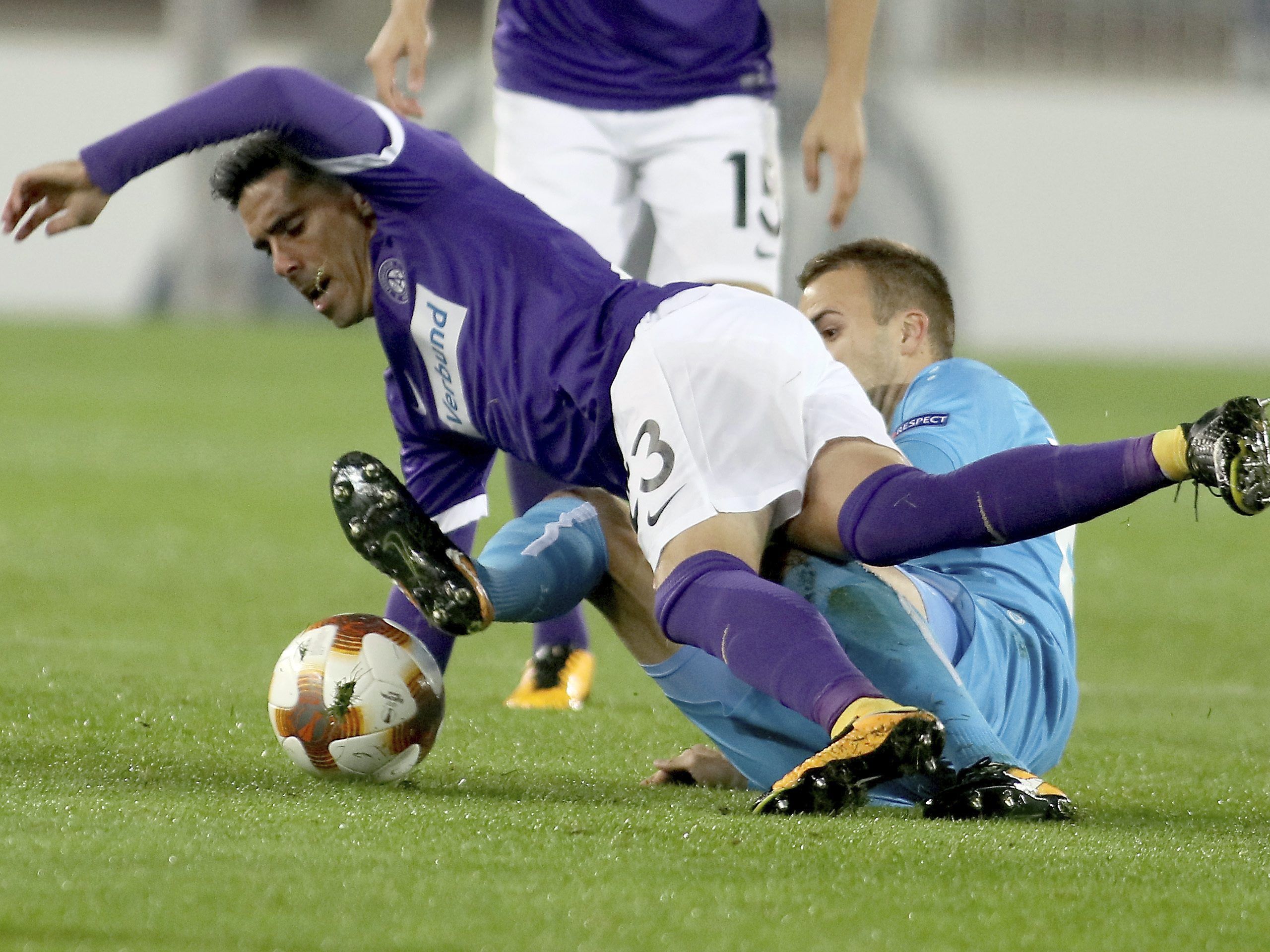 Die Wiener Austria konnte sich nicht gegen Rijeka in der Europa League durchsetzen.