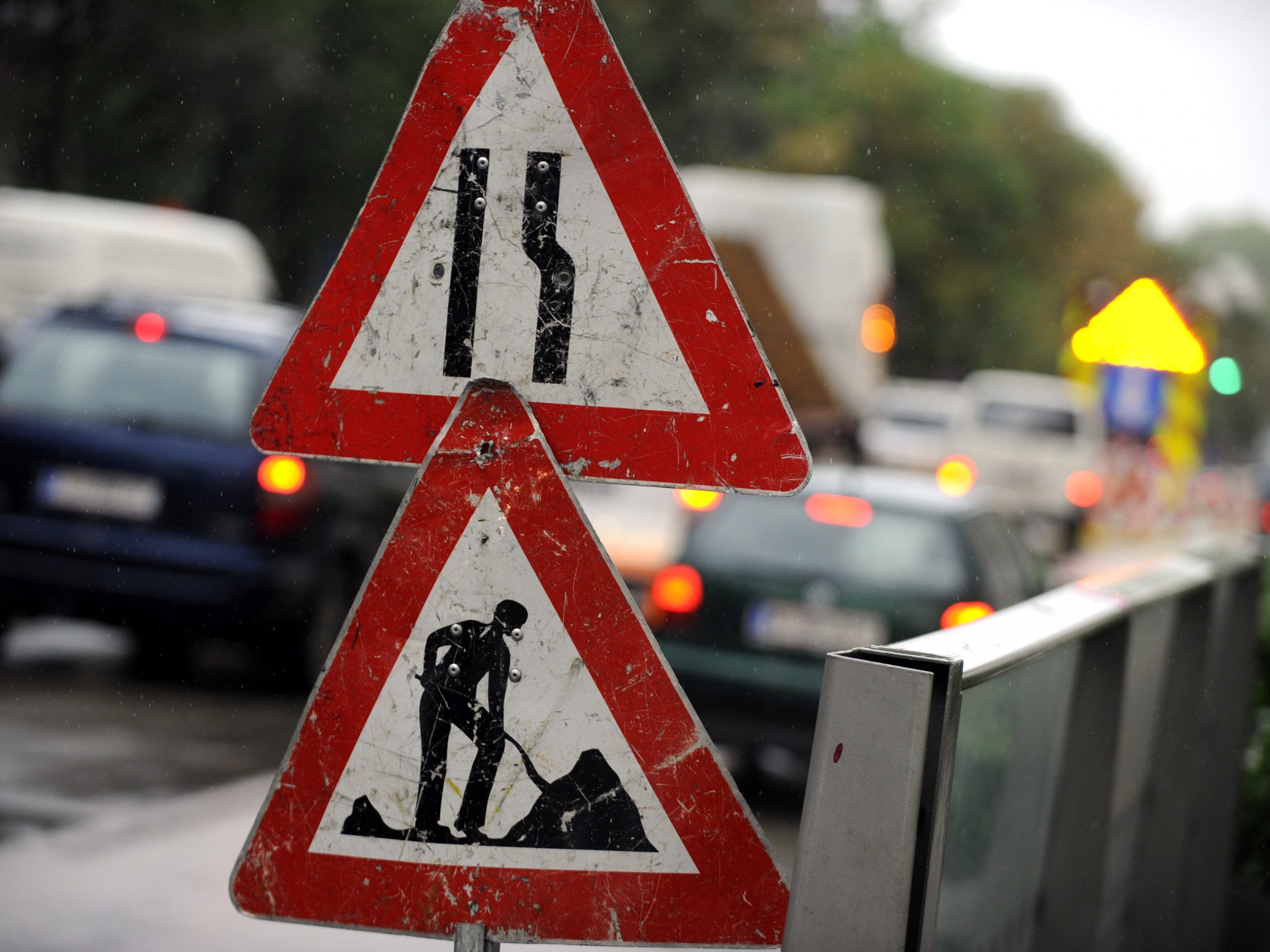 In der Brünner Straße finden Bauarbeiten am Wochenende statt