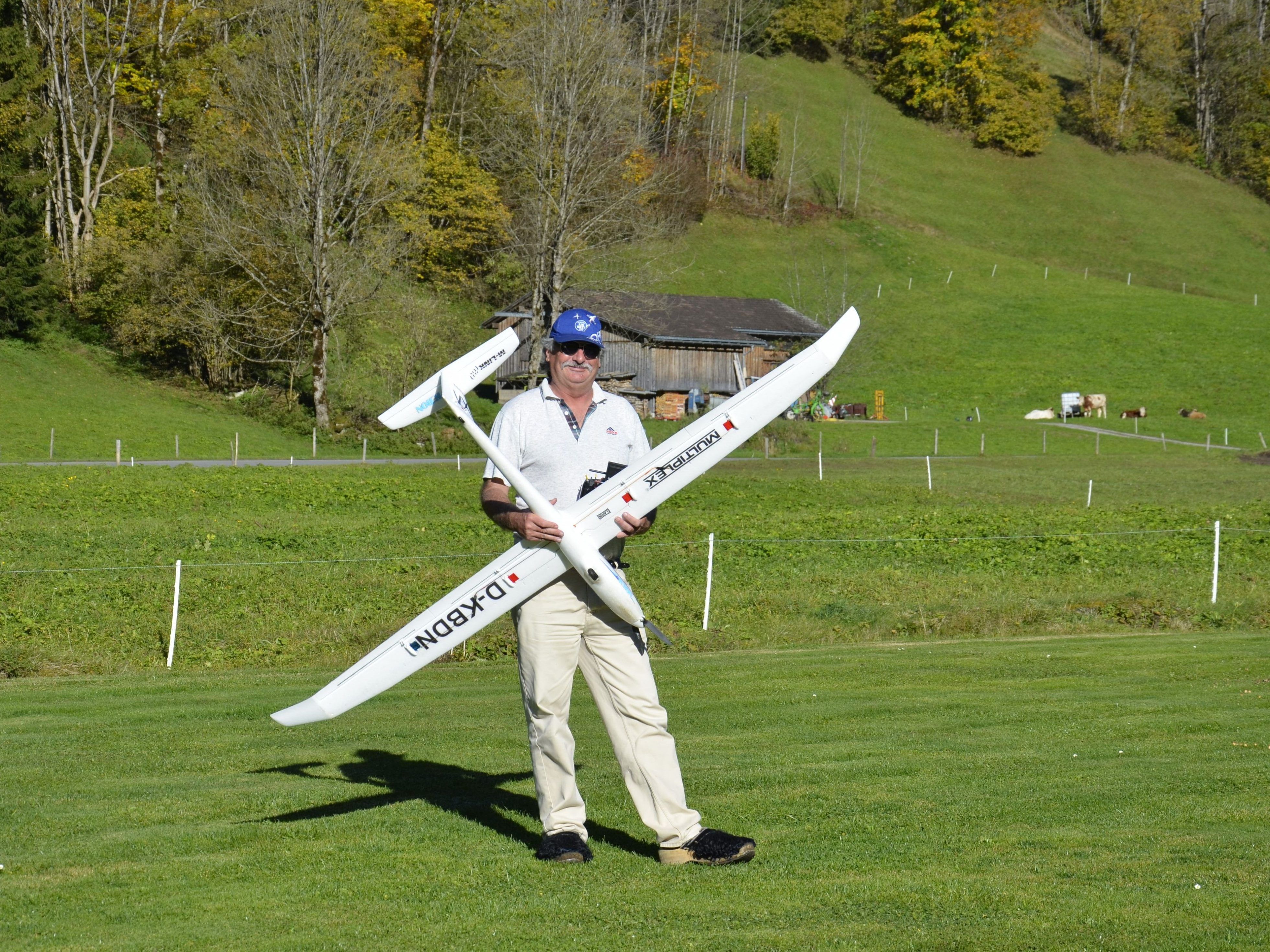 Modellsportflieger Bregenzerwald Obmann Alban Bertsch