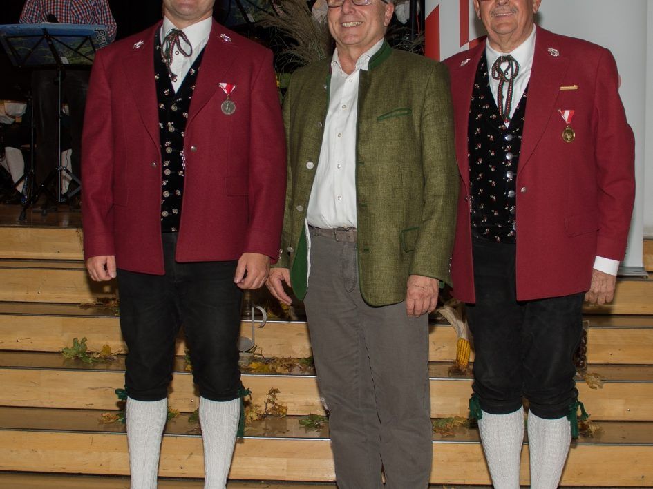 Gratulation auch seitens der Gemeinde