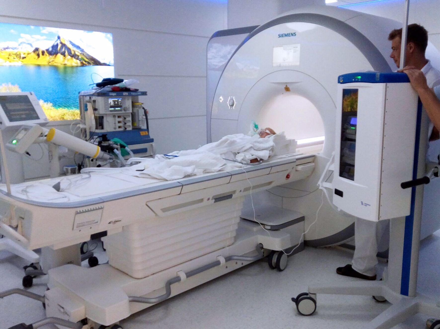 Die Ängste vor der MRT-Untersuchung sollen geommen werden.