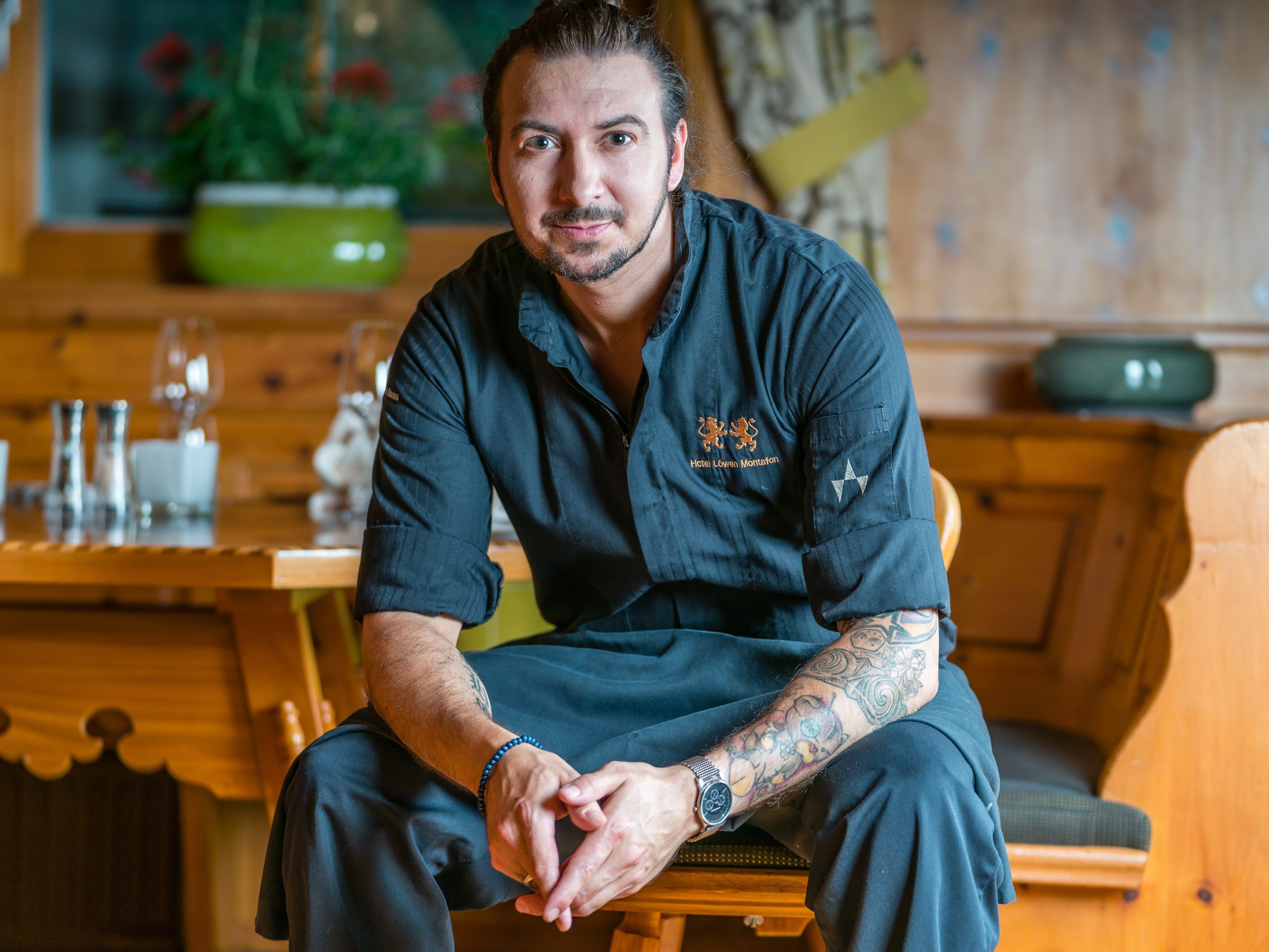 Thomas Carvalho de Sousa, Küchenchef vom Löwen Hotel Montafon Thomas Carvalho de Sousa, Küchenchef vom Löwen Hotel Montafon