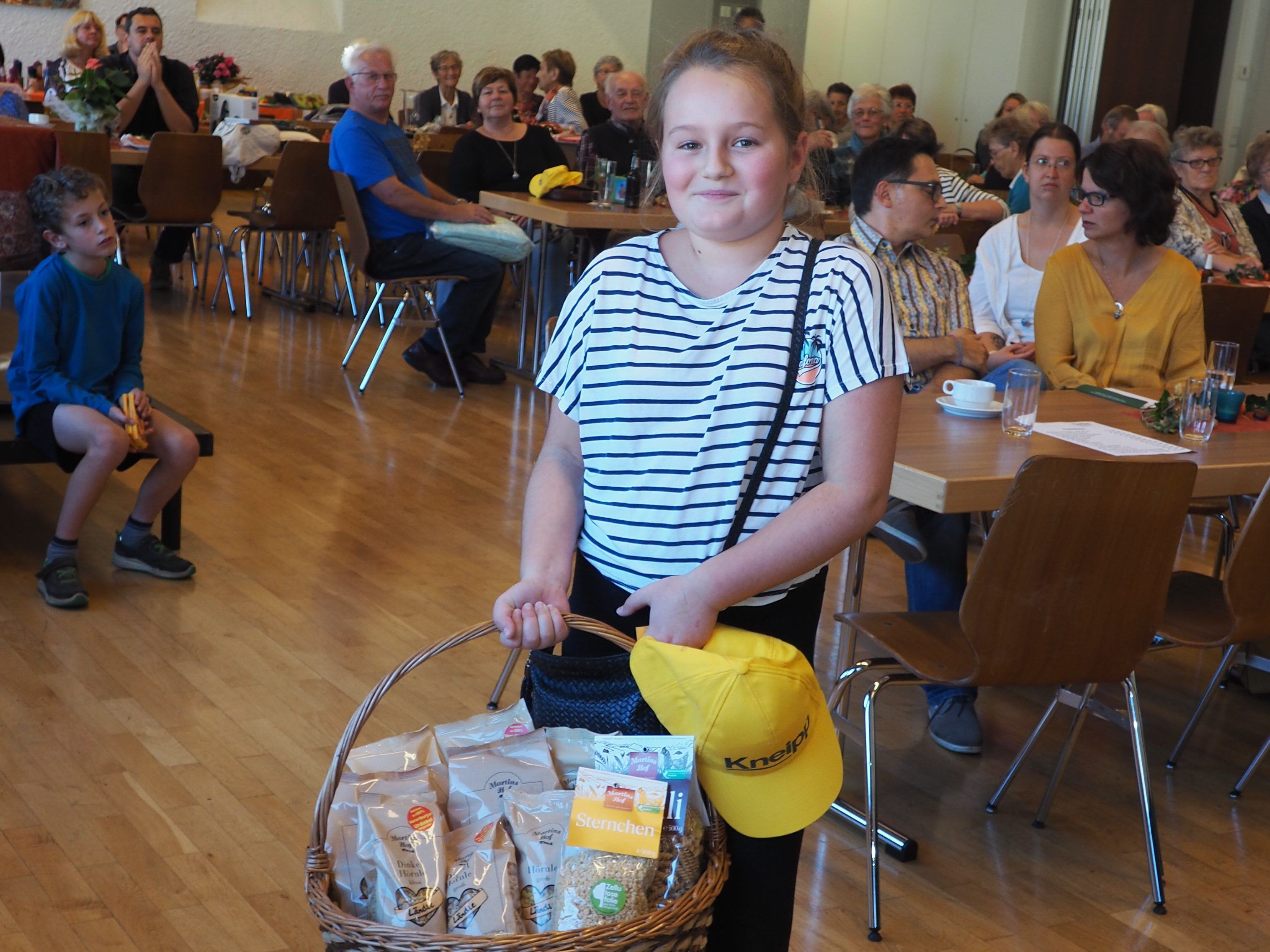 Auch die kleine Joanna zählte zu den glücklichen Gewinnerinnen. Auch die kleine Joanna zählte zu den glücklichen Gewinnerinnen.