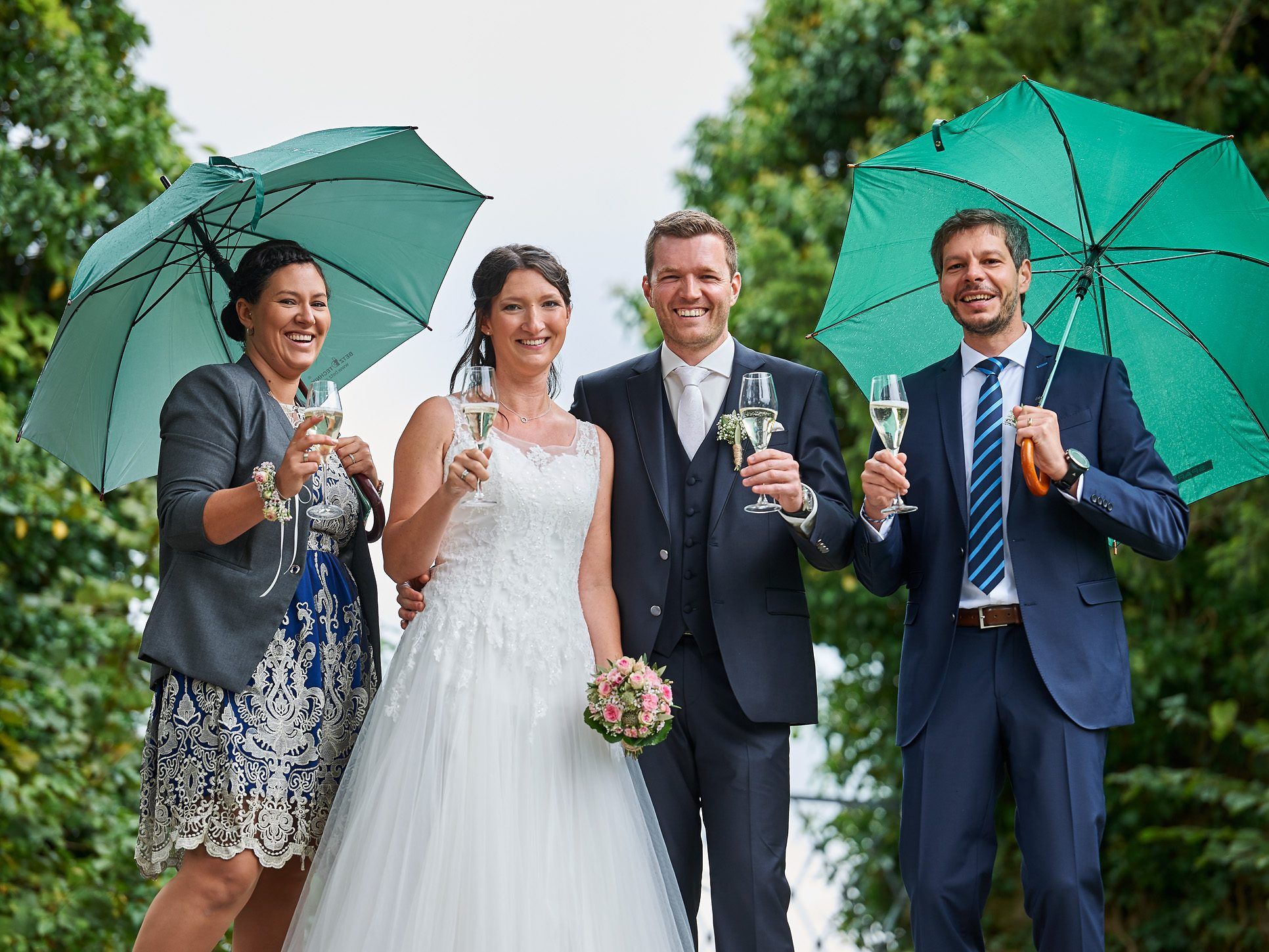 Kathrin Marchl und Markus Huber feierten Hochzeit.