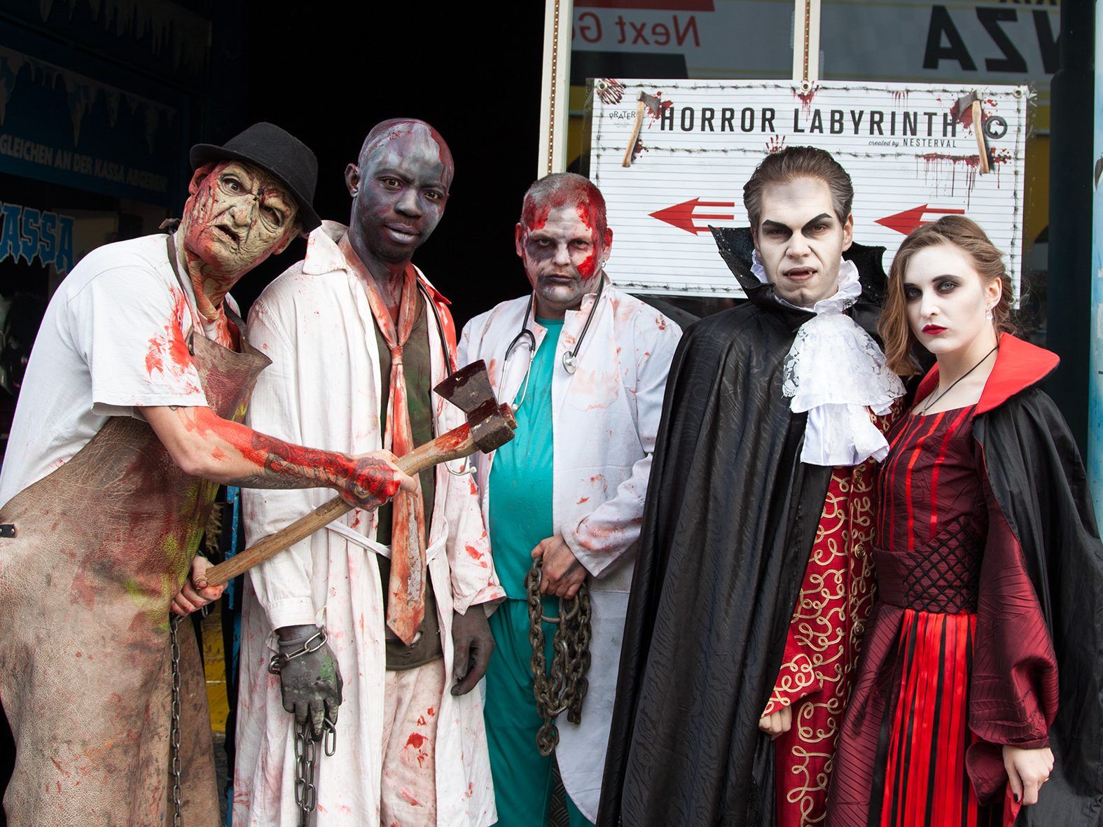 Im Wiener Prater gibt es wieder ein umfassendes Halloween-Programm. Im Wiener Prater gibt es wieder ein umfassendes Halloween-Programm.