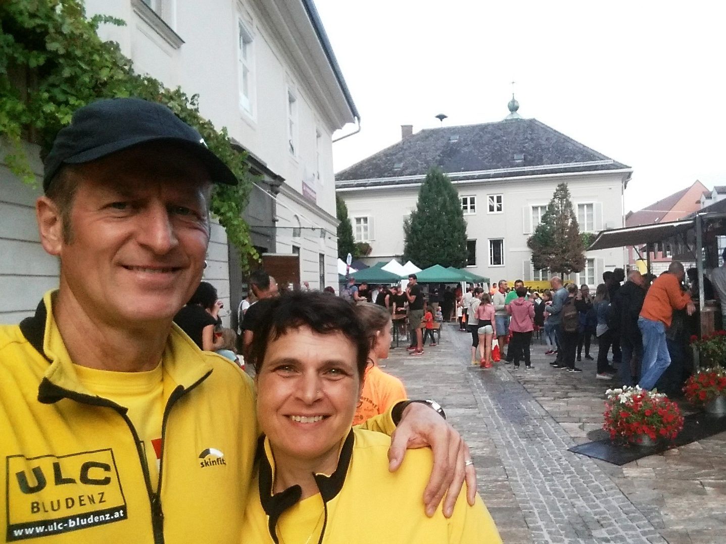 Bruno und Ulrike Galehr beim Schilcherlauf.