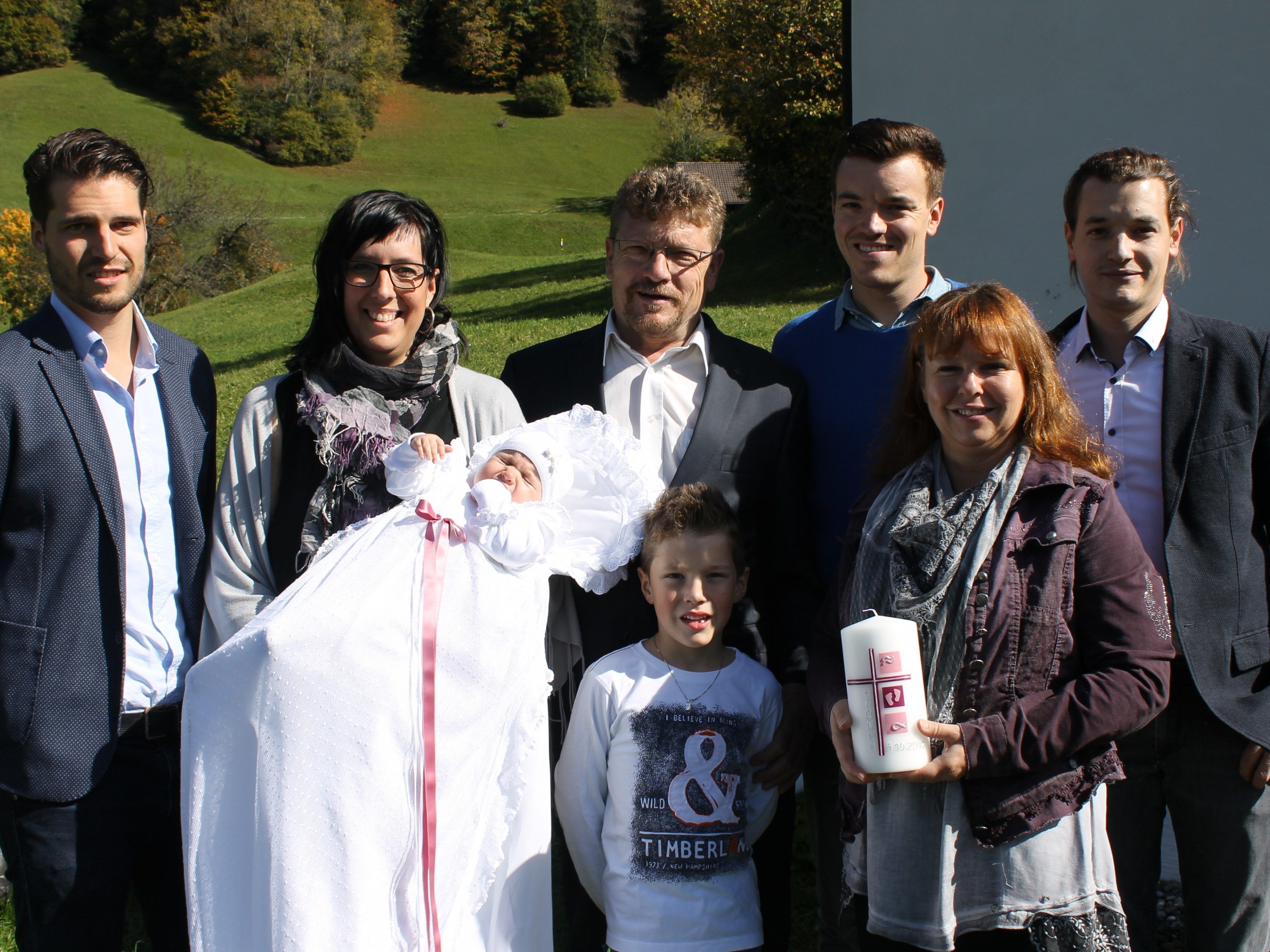 In der Kapelle Maria Heimsuchung in Laz wurde Hannah getauft