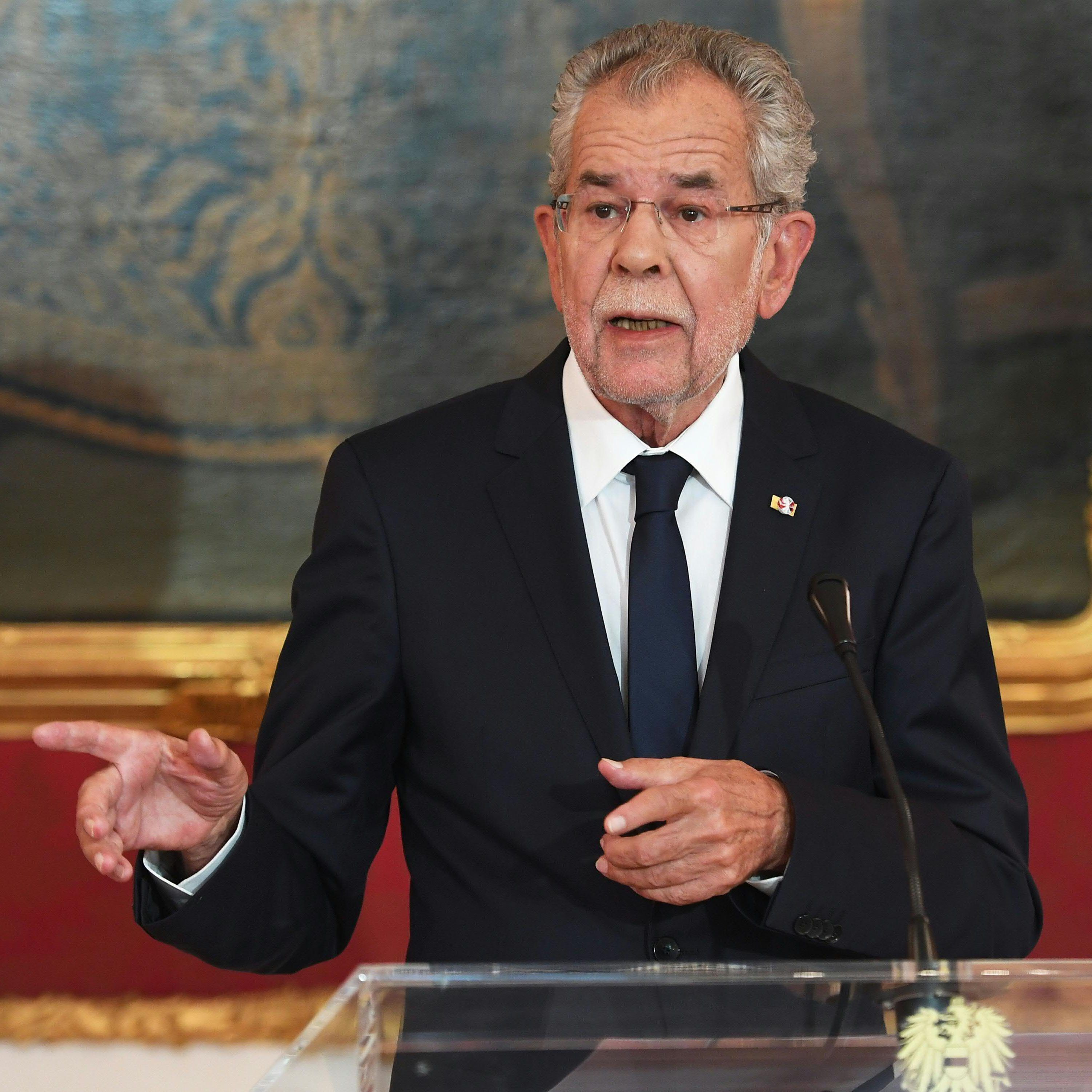 Bundespräsident Van der Bellen.