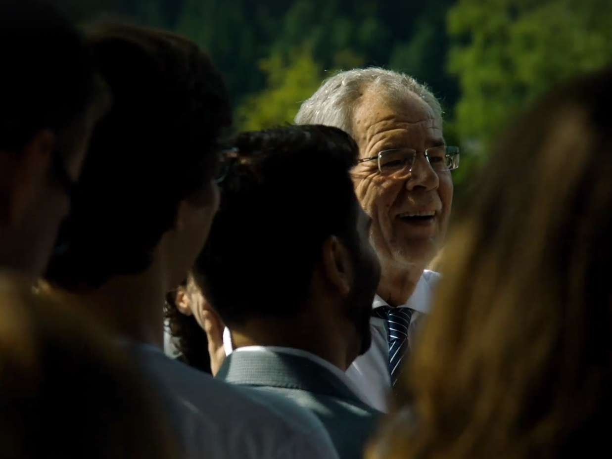 Eine Videobotschaft des Bundespräsidenten zur Wahl am Sonntag