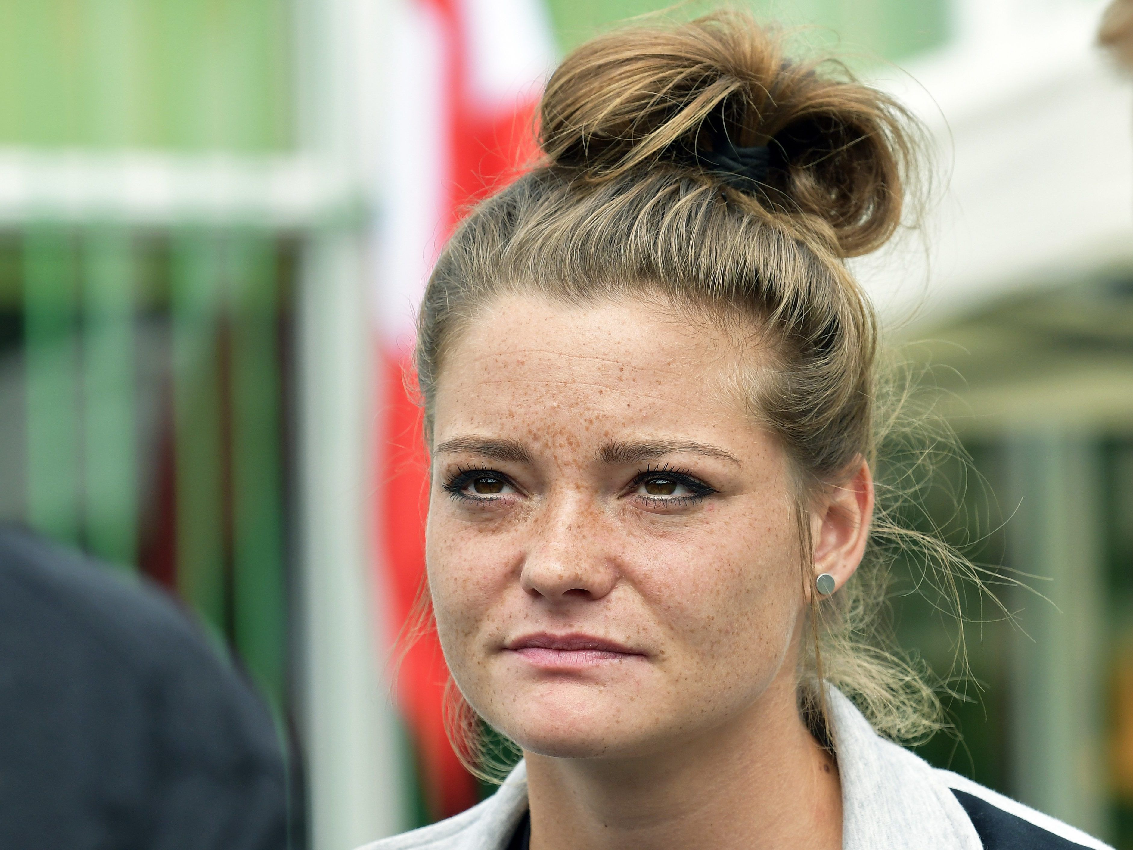 Fußballerin Aschauer wurde ausgezeichnet.
