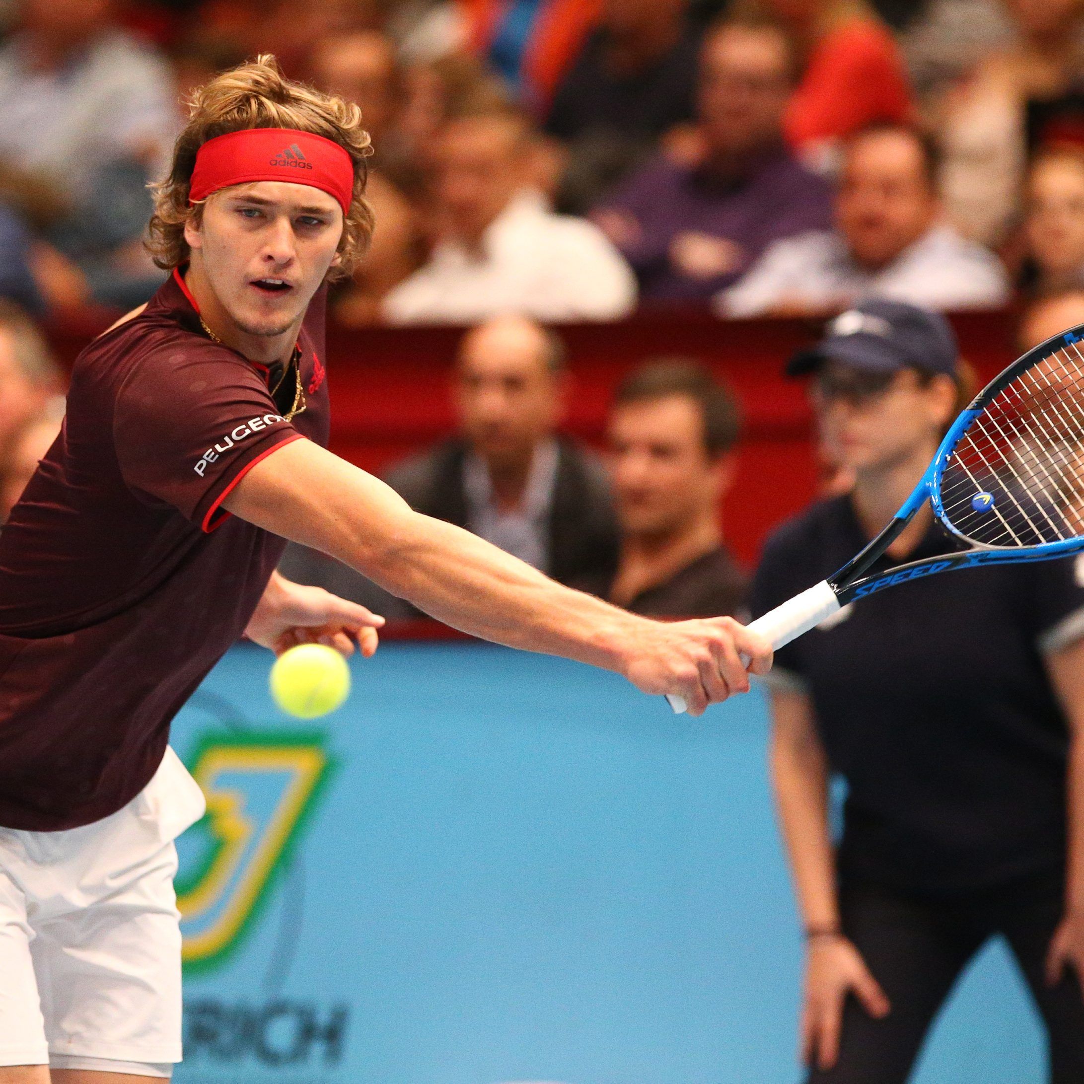 Alexander Zverev wurde von Tsonga besiegt.