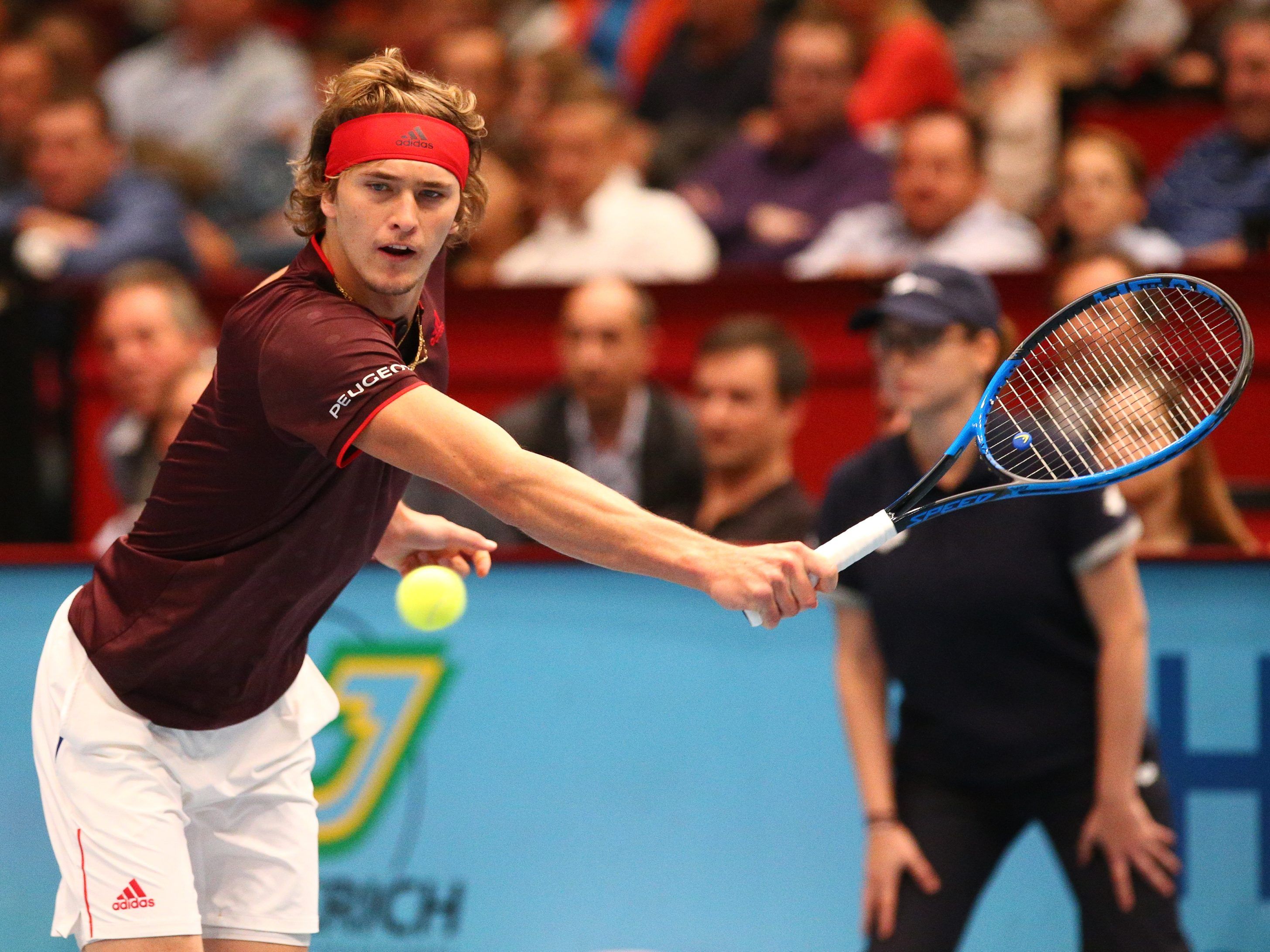Alexander Zverev wurde von Tsonga besiegt.