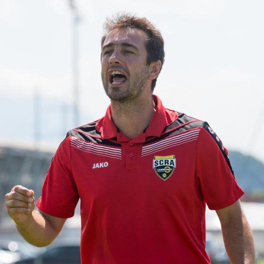 Altach Amateure Erfolgscoach Dietmar Berchtold war hochzufrieden nach dem Sieg in Hohenems