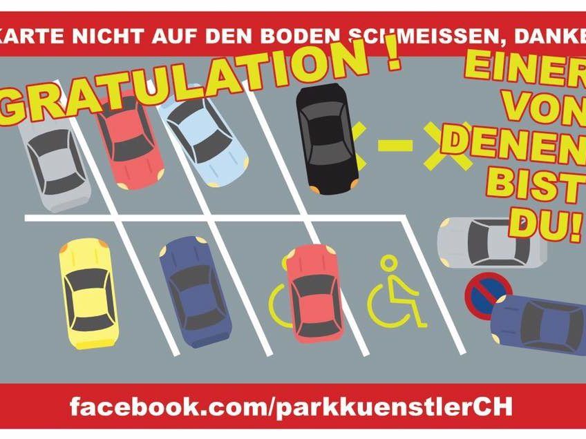 Auch die Vorarlberger nehmen es mit dem Parken nicht so genau.