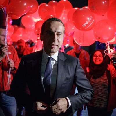 Christian Kern soll mit versteckten arabischen Botschaften werben.