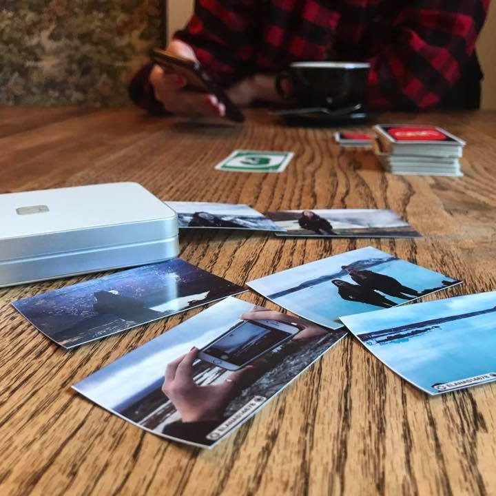 Mit dem Drucker können bewegte Bilder ausgedruckt werden.