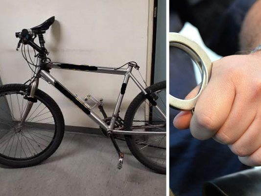 Der mutmaßliche Fahrraddieb wurde am Naschmarkt festgenommen. Der mutmaßliche Fahrraddieb wurde am Naschmarkt festgenommen.