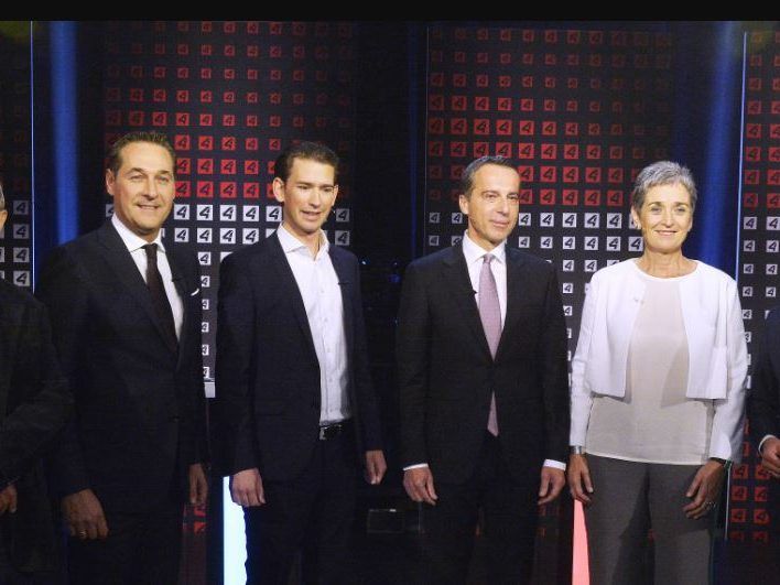 Ein Bild von der "Elefantenrunde" auf ATV.