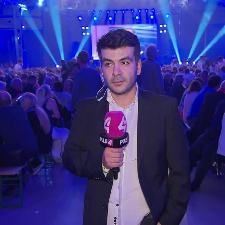 Puls 4-Reporter Arman Behpournia wurde bei der FPÖ-Wahlparty attackiert.