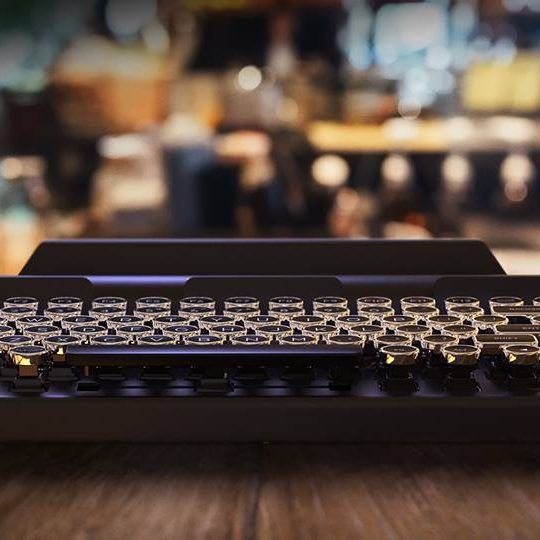 Qwerkywriter ist die Bluetooth-Tastatur für alle Retrofreunde.