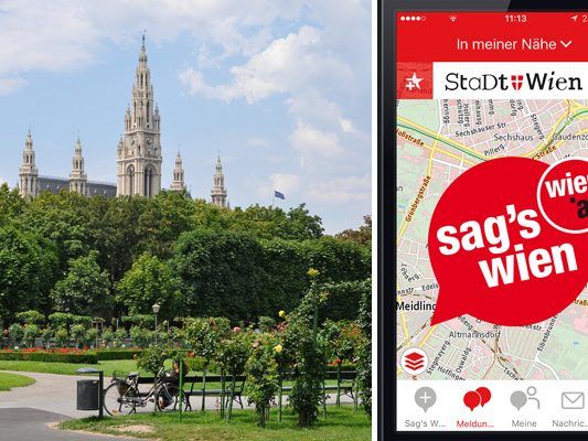 Die "Sag's Wien"-App erfreut sich großer Beliebtheit.