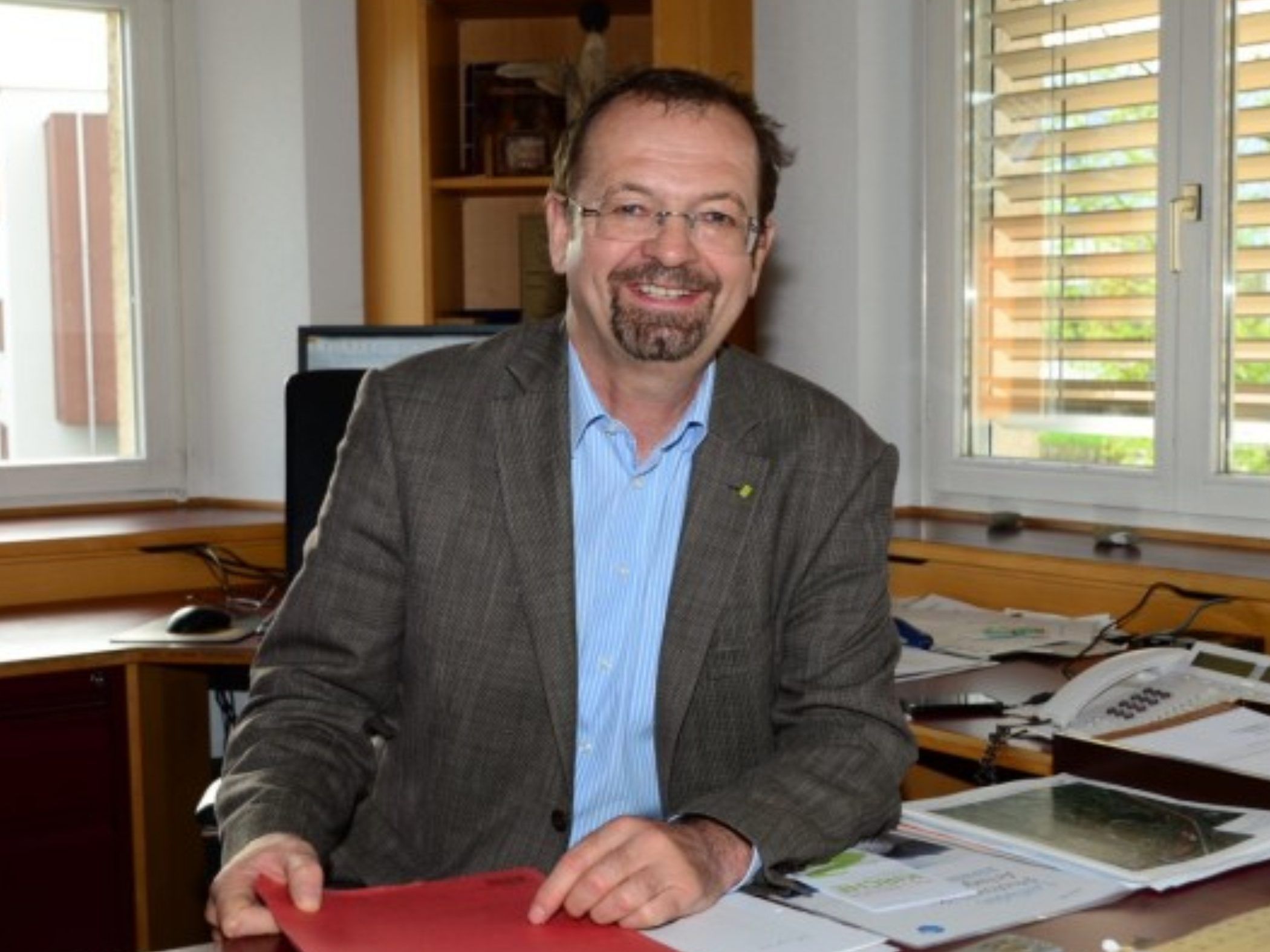 Wir wollen die Lebensqualität in unserer Gemeinde weiter steigern, gibt Bürgermeister Rainer Siegele zu verstehen Wir wollen die Lebensqualität in unserer Gemeinde weiter steigern, gibt Bürgermeister Rainer Siegele zu verstehen