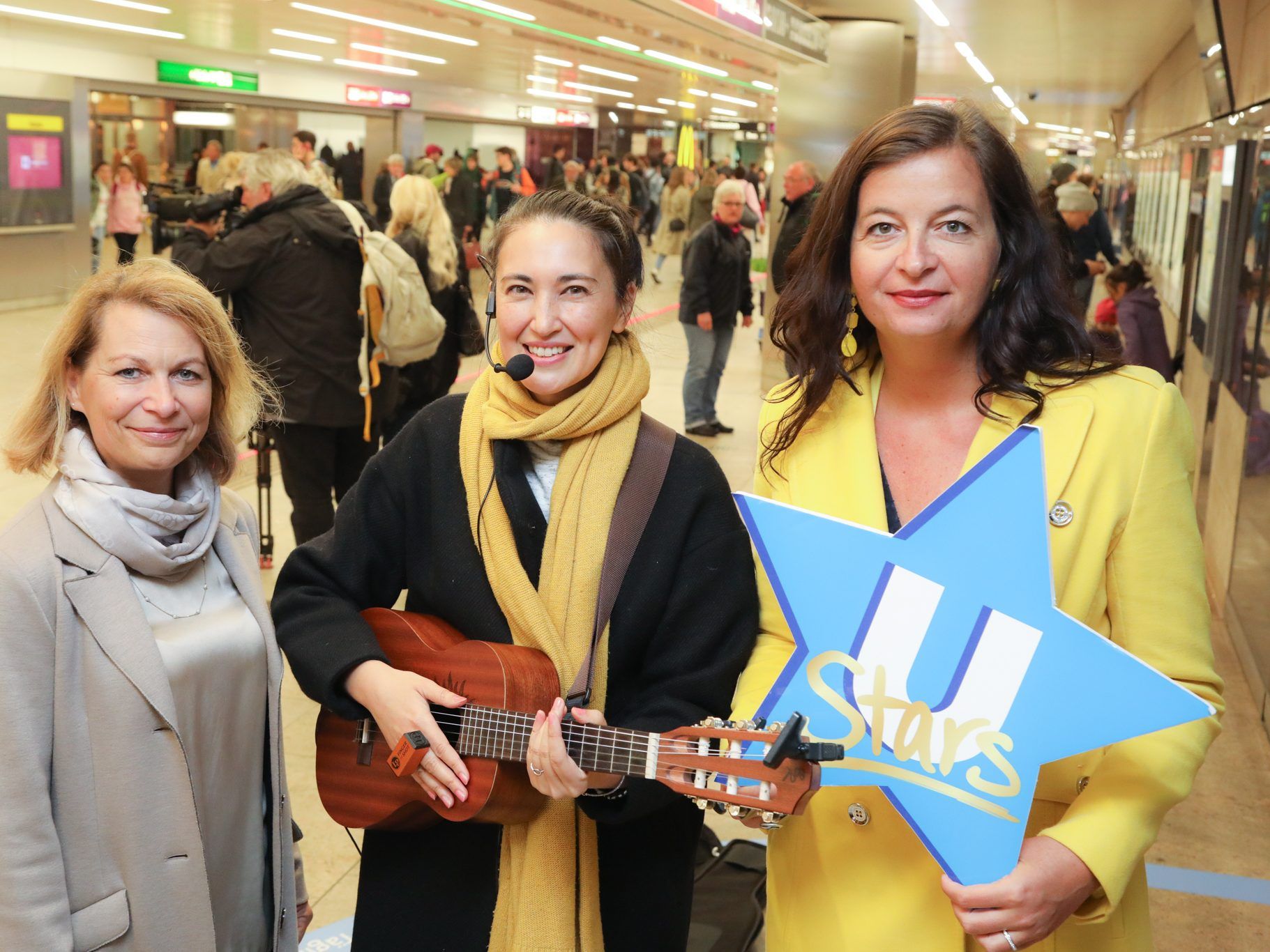 Das Projekt der "U-Bahn-Stars" wird ausgeweitet. Das Projekt der "U-Bahn-Stars" wird ausgeweitet.