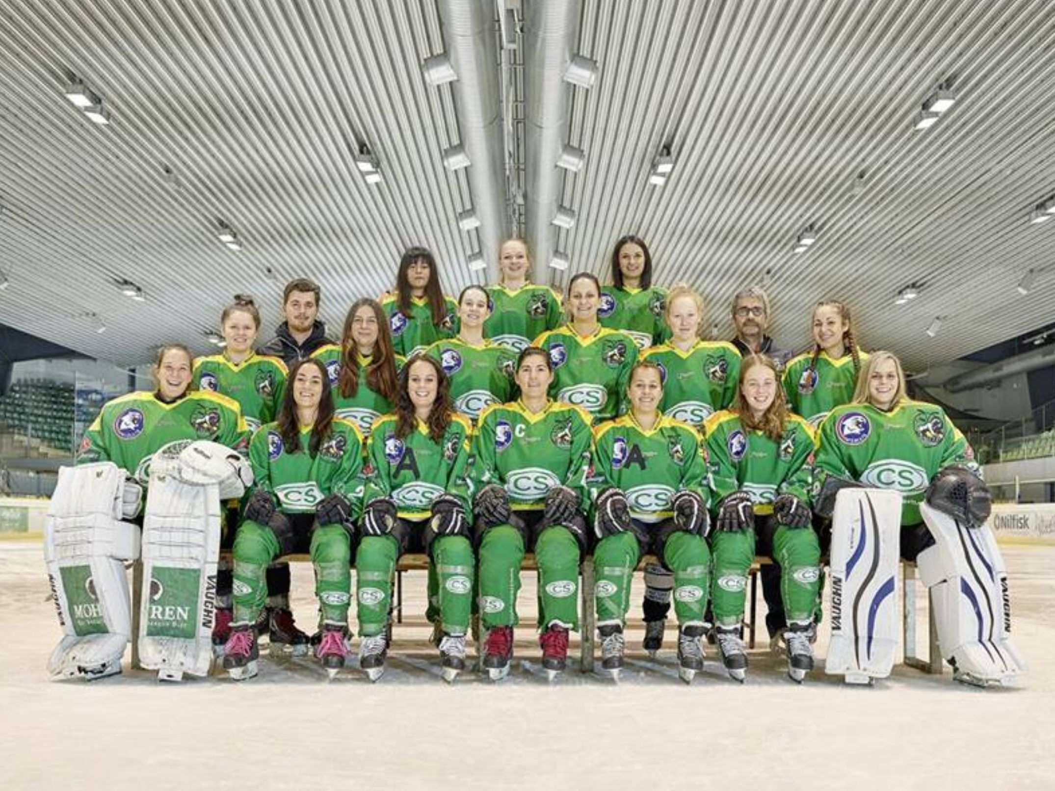Die erfolgreichen Hockey Damen der Wildcats Lustenau