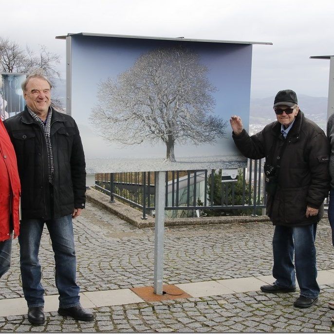 Nächste Ehrung und Auszeichnung für Hobbyfotograf Luggi Knobel in Linz