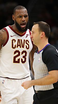 Der Basketball-Superstar geigte dem Schiri seine Meinung