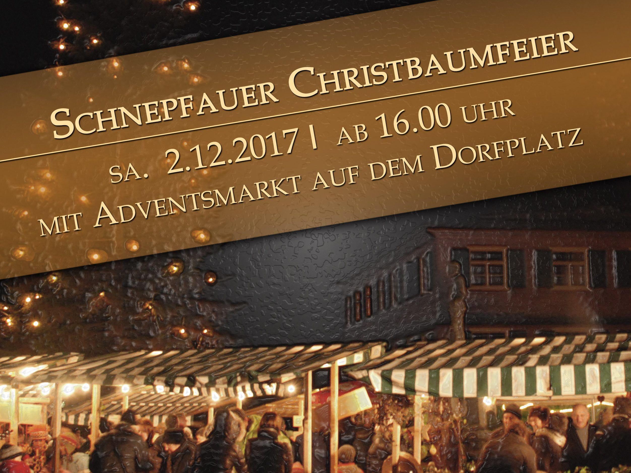 Schnepfauer Christbaumfeier