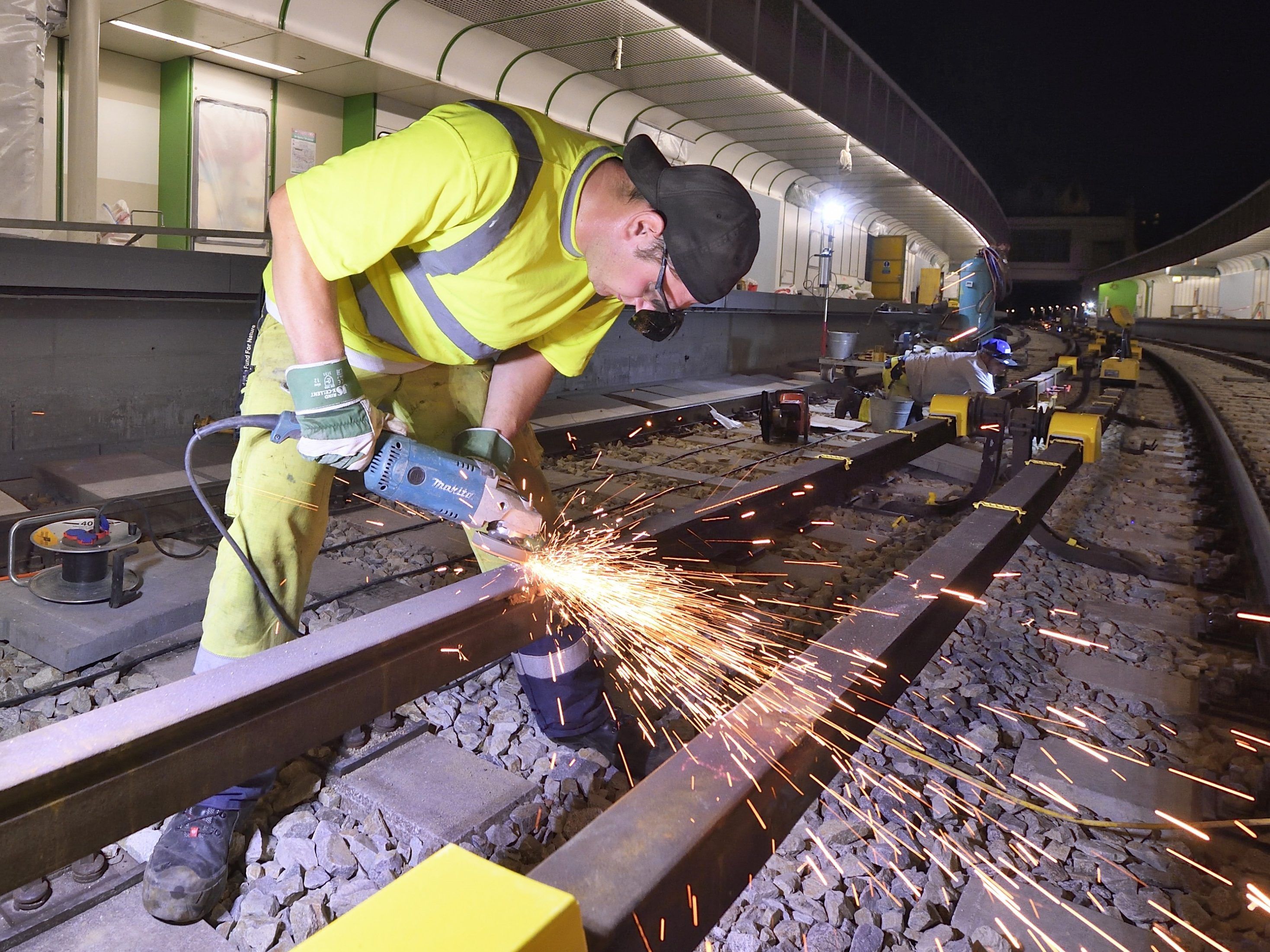 Auf der Linie U4 finden Modernisierungsarbeiten statt Auf der Linie U4 finden Modernisierungsarbeiten statt