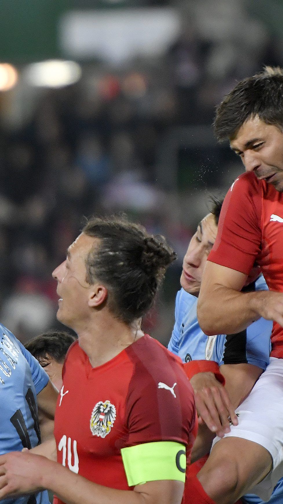 Aleksandar Dragović feierte mit dem ÖFB-Team zum Abschluss des Länderspieljahrs 2017 einen glücklichen 2:1-Sieg über Uruguay.