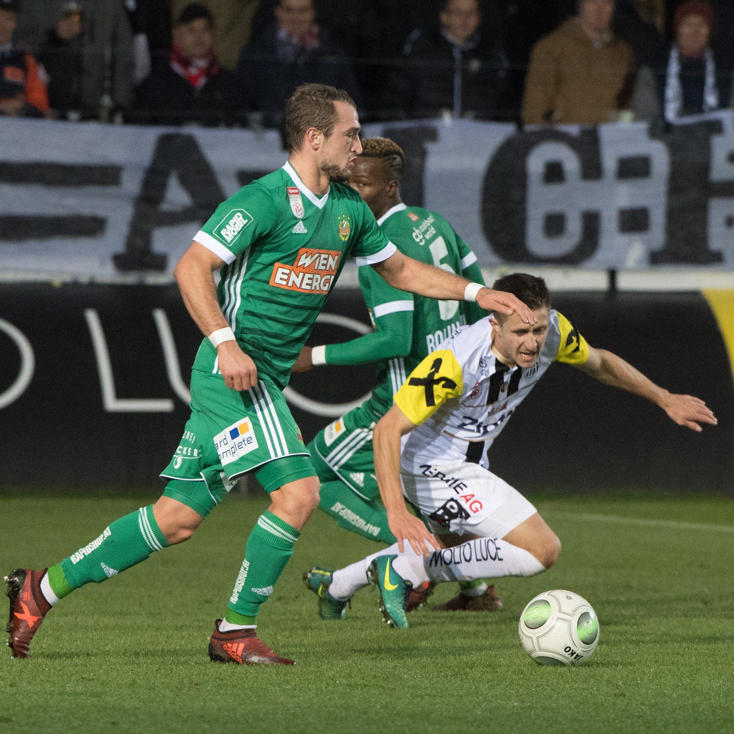 Rapid Wien siegte beim LASK mit 2:1.