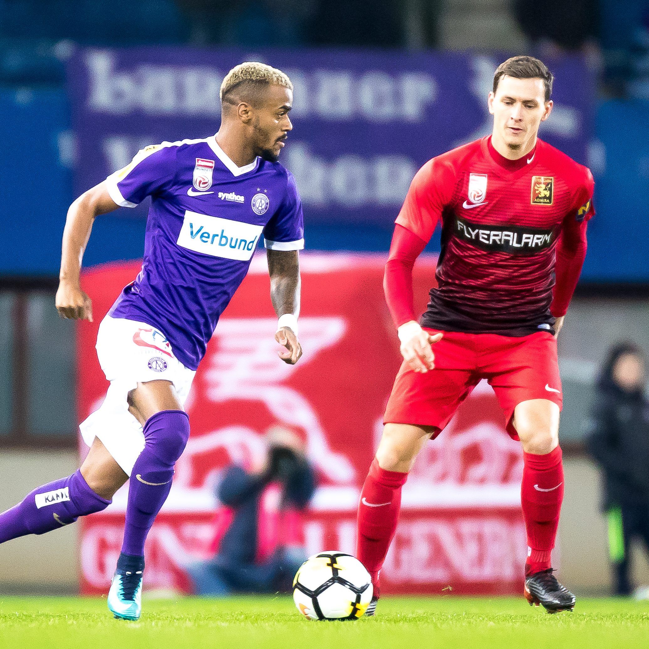 Die Austria kassierte zu Hause eine 2:3-Niederlage gegen die Admira.