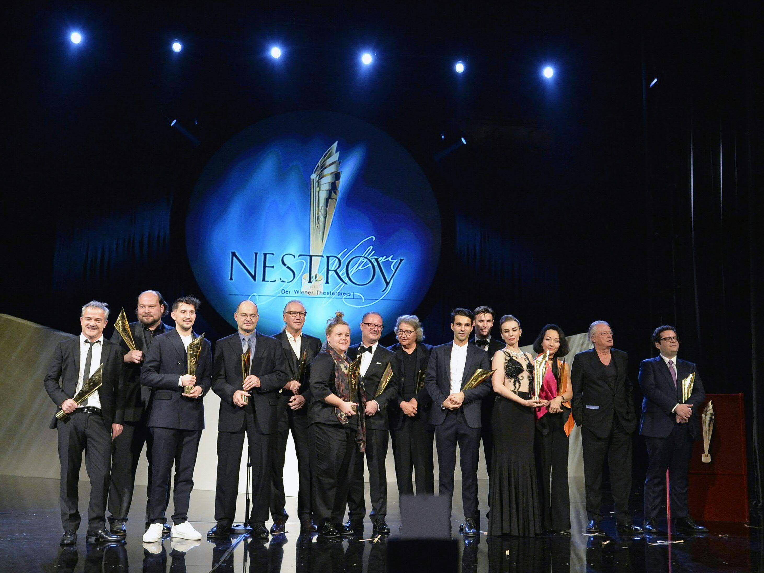 Wiener Nestroy-Preis-Verleihung im vergangenen Jahr.
