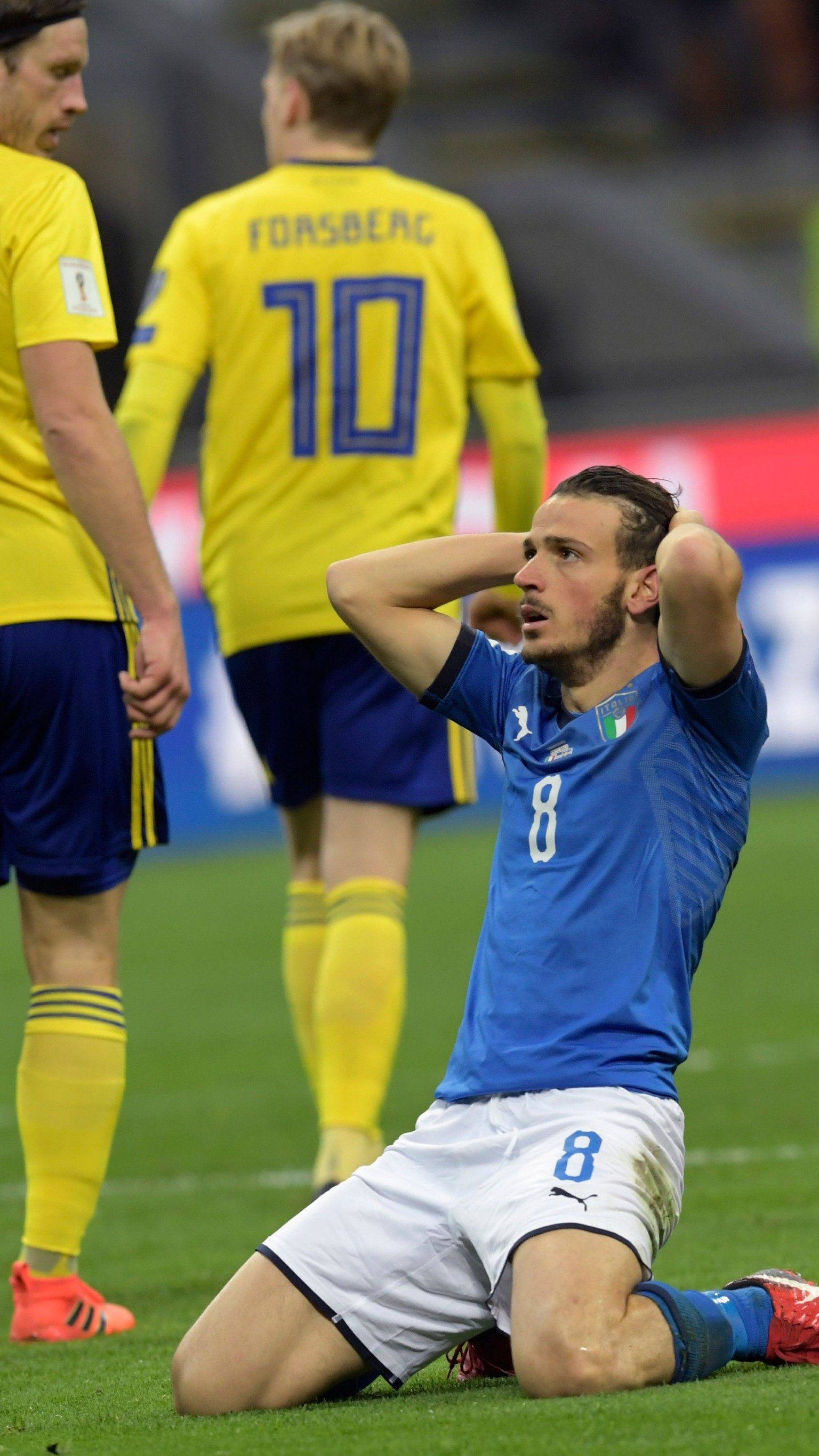 Italien ist bei der Fußball-WM 2018 in Russland nicht dabei.