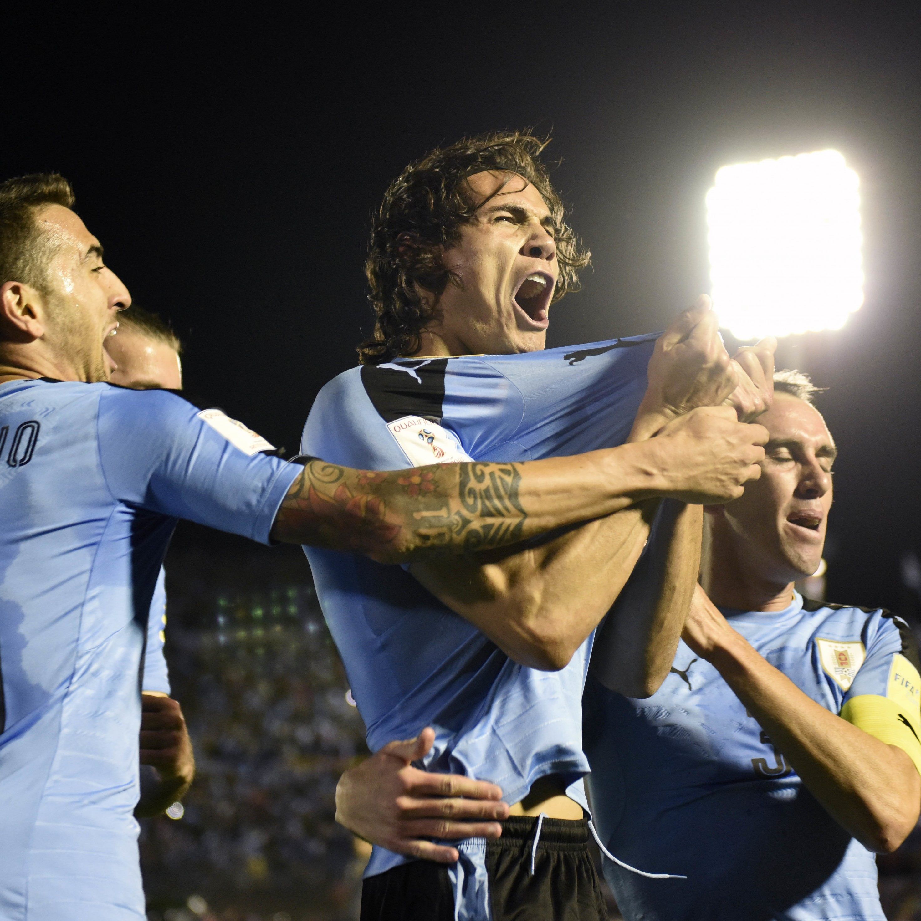 Edinson Cavani wird mit Uruguays Nationalmannschaft Mitte November in Wien gastieren.