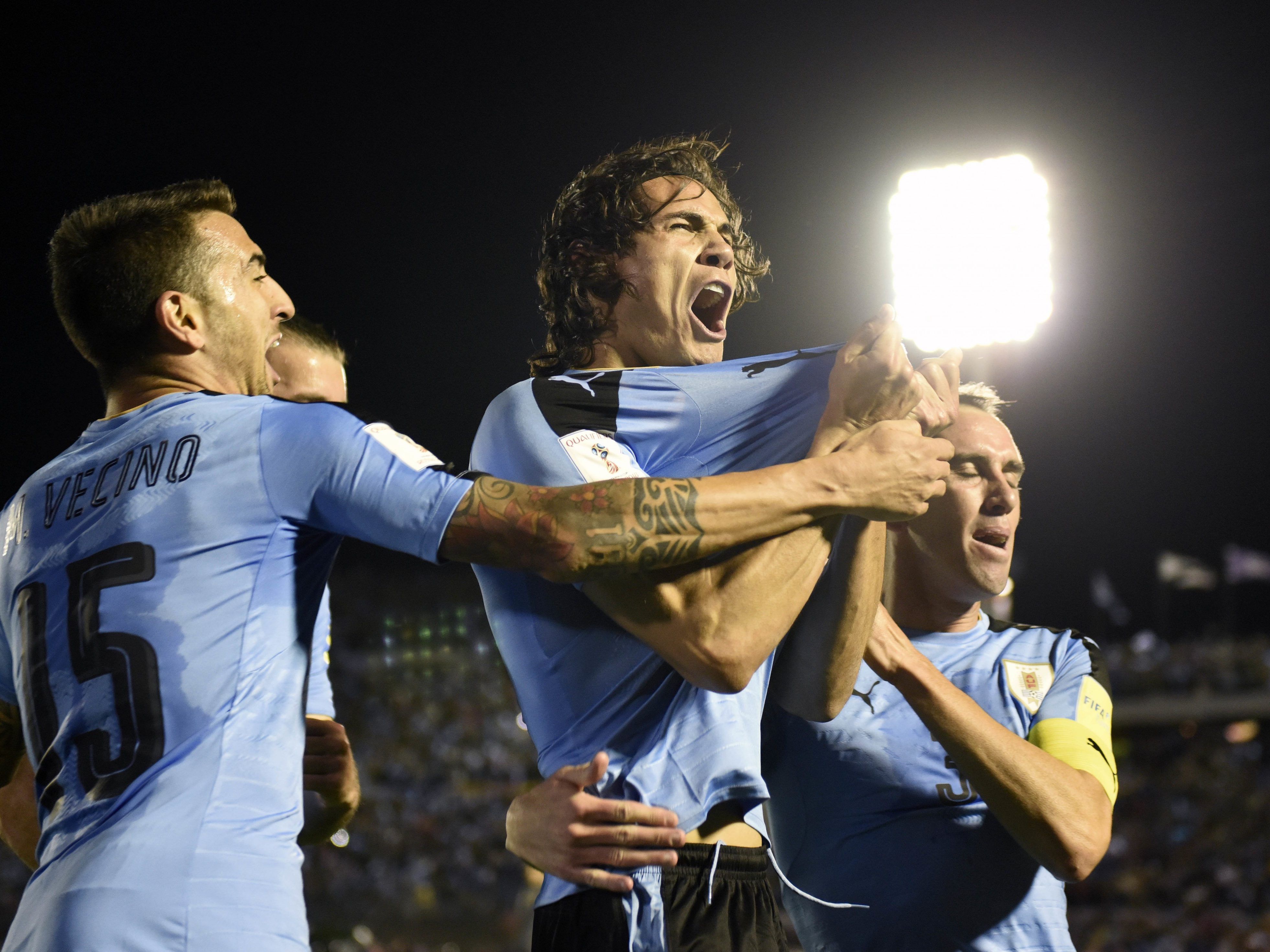 Edinson Cavani wird mit Uruguays Nationalmannschaft Mitte November in Wien gastieren. Edinson Cavani wird mit Uruguays Nationalmannschaft Mitte November in Wien gastieren.